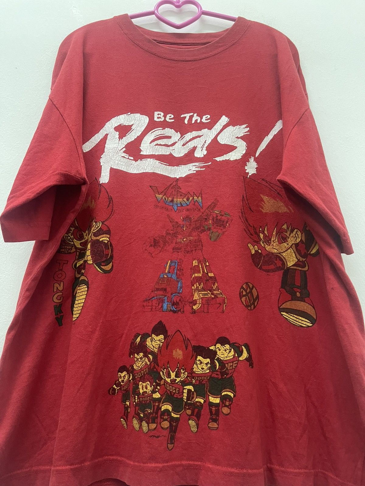 Anime Rare Vintage BE THE REDS Voltron Boong Boong Tom & Jerry Tee Size US L / EU 52-54 / 3 - 2 Thumbnail