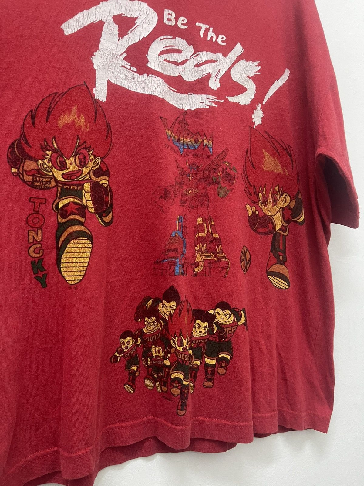 Anime Rare Vintage BE THE REDS Voltron Boong Boong Tom & Jerry Tee Size US L / EU 52-54 / 3 - 3 Thumbnail