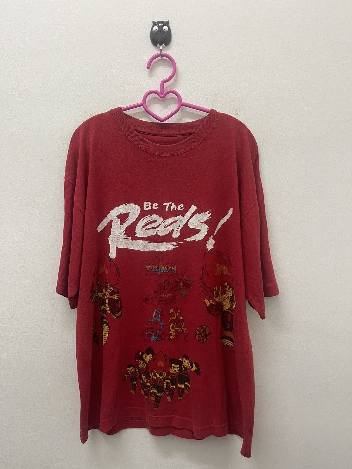 Anime Rare Vintage BE THE REDS Voltron Boong Boong Tom & Jerry Tee Size US L / EU 52-54 / 3 - 1 Thumbnail