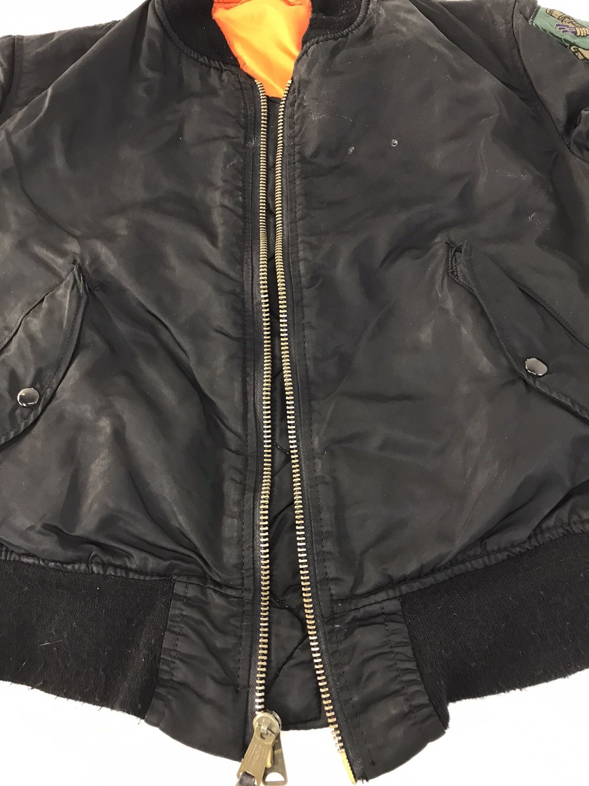 Other Military Bomber Jacket Flyer Intermediary 400 MMS Size US L / EU 52-54 / 3 - 4 Thumbnail