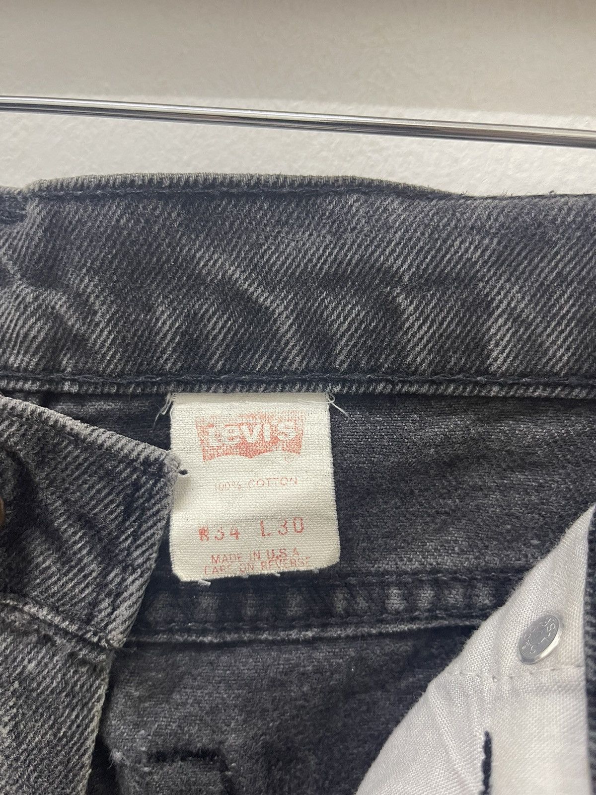Levi's Rare Vintage LEVIS No War 777 Wisconsin Athletic Dept USA Size US 34 / EU 50 - 6 Thumbnail
