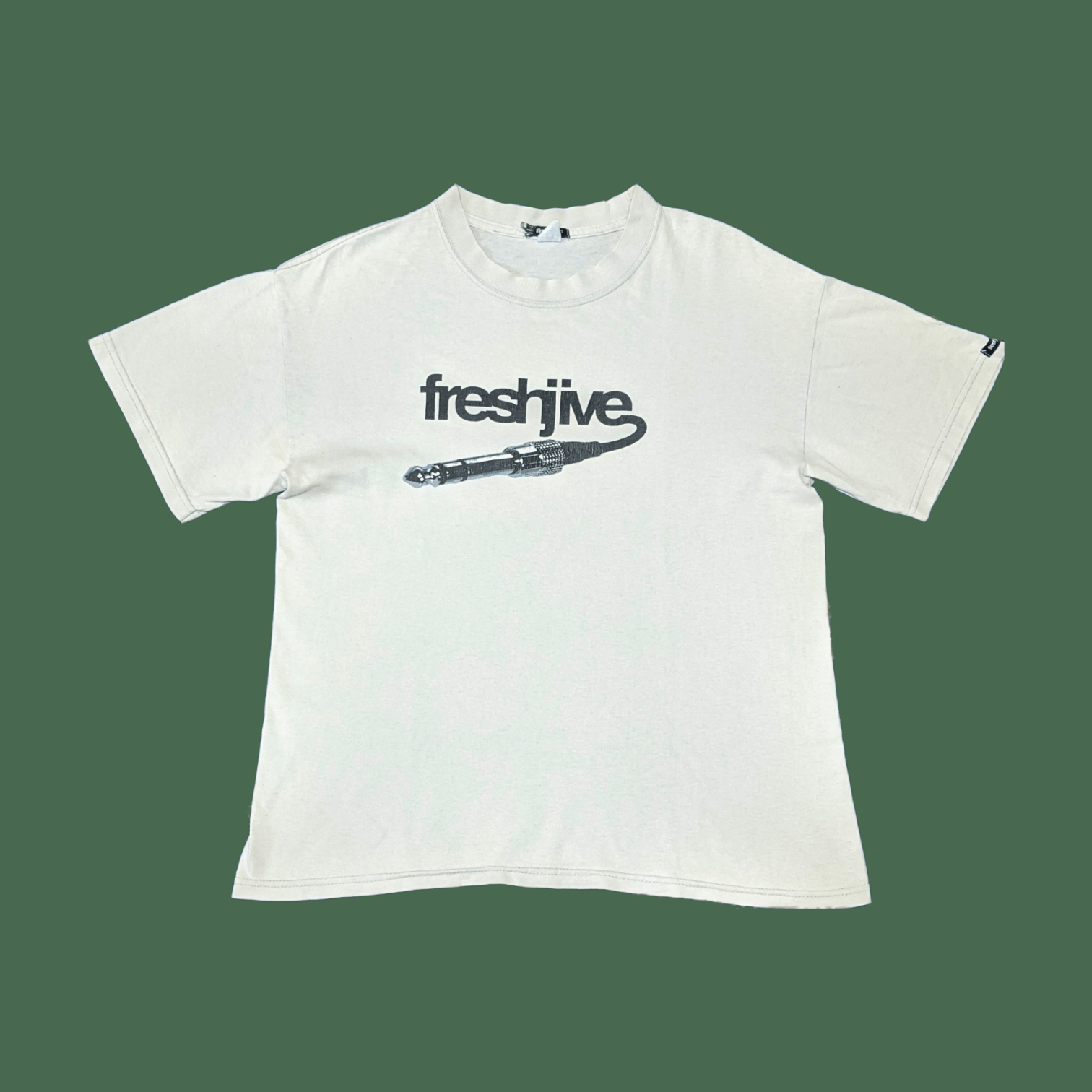 Freshjive × Vintage Vintage 90s Freshjive Mic Jack Graphic T shirt Size US M / EU 48-50 / 2 - 2 Thumbnail