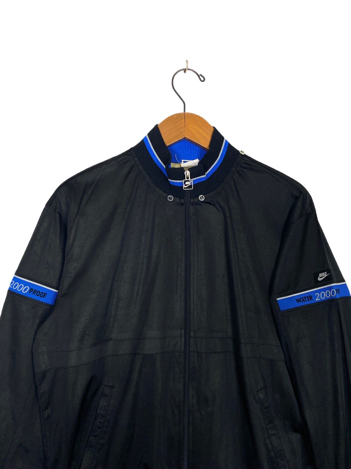 Nike Rare‼️ Vtg Nike Wax Waterproof Jacket Small Logo Made Japan Size US M / EU 48-50 / 2 - 3 Thumbnail