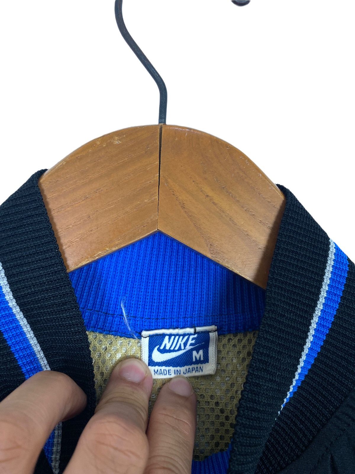 Nike Rare‼️ Vtg Nike Wax Waterproof Jacket Small Logo Made Japan Size US M / EU 48-50 / 2 - 4 Thumbnail