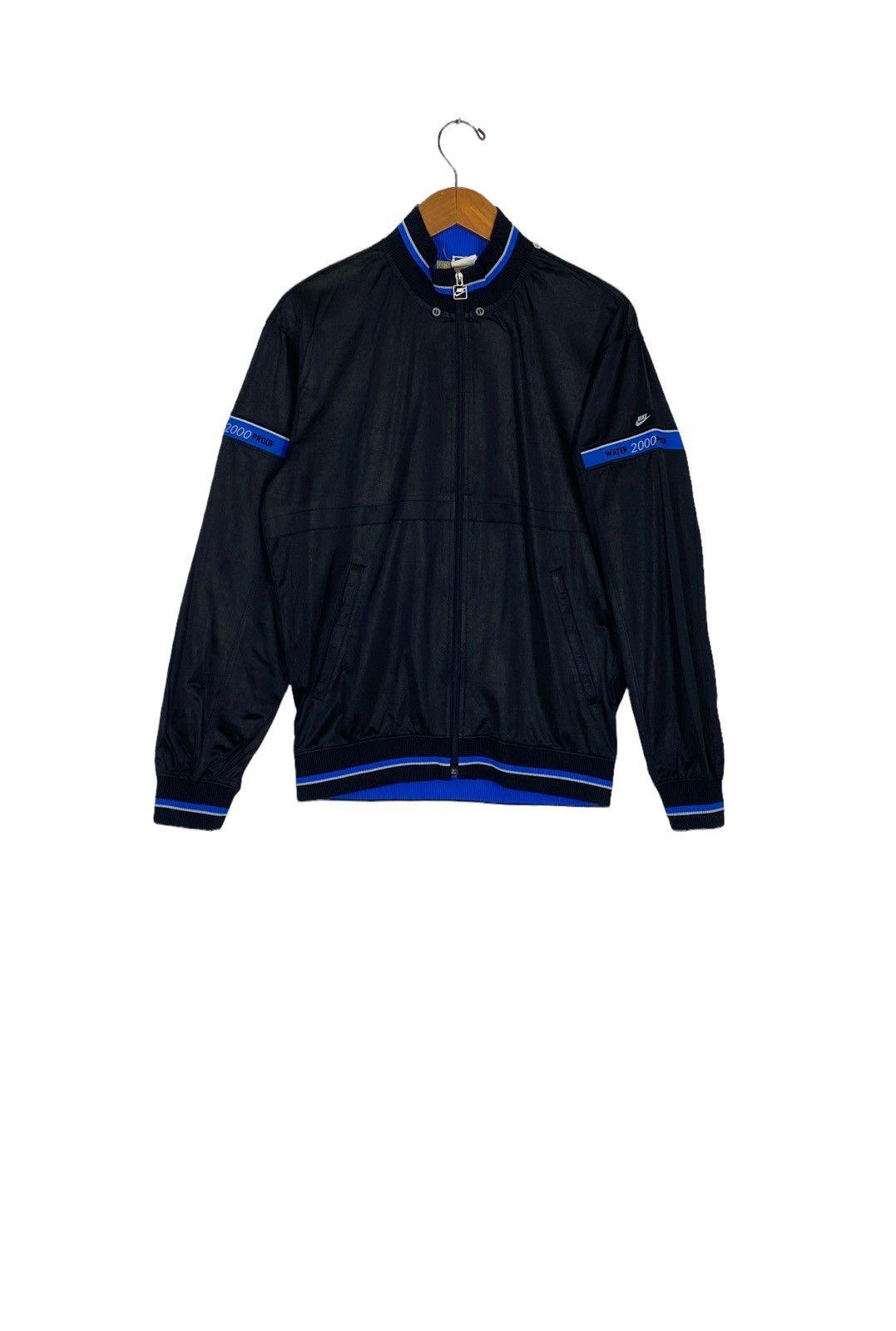 Nike Rare‼️ Vtg Nike Wax Waterproof Jacket Small Logo Made Japan Size US M / EU 48-50 / 2 - 1 Thumbnail