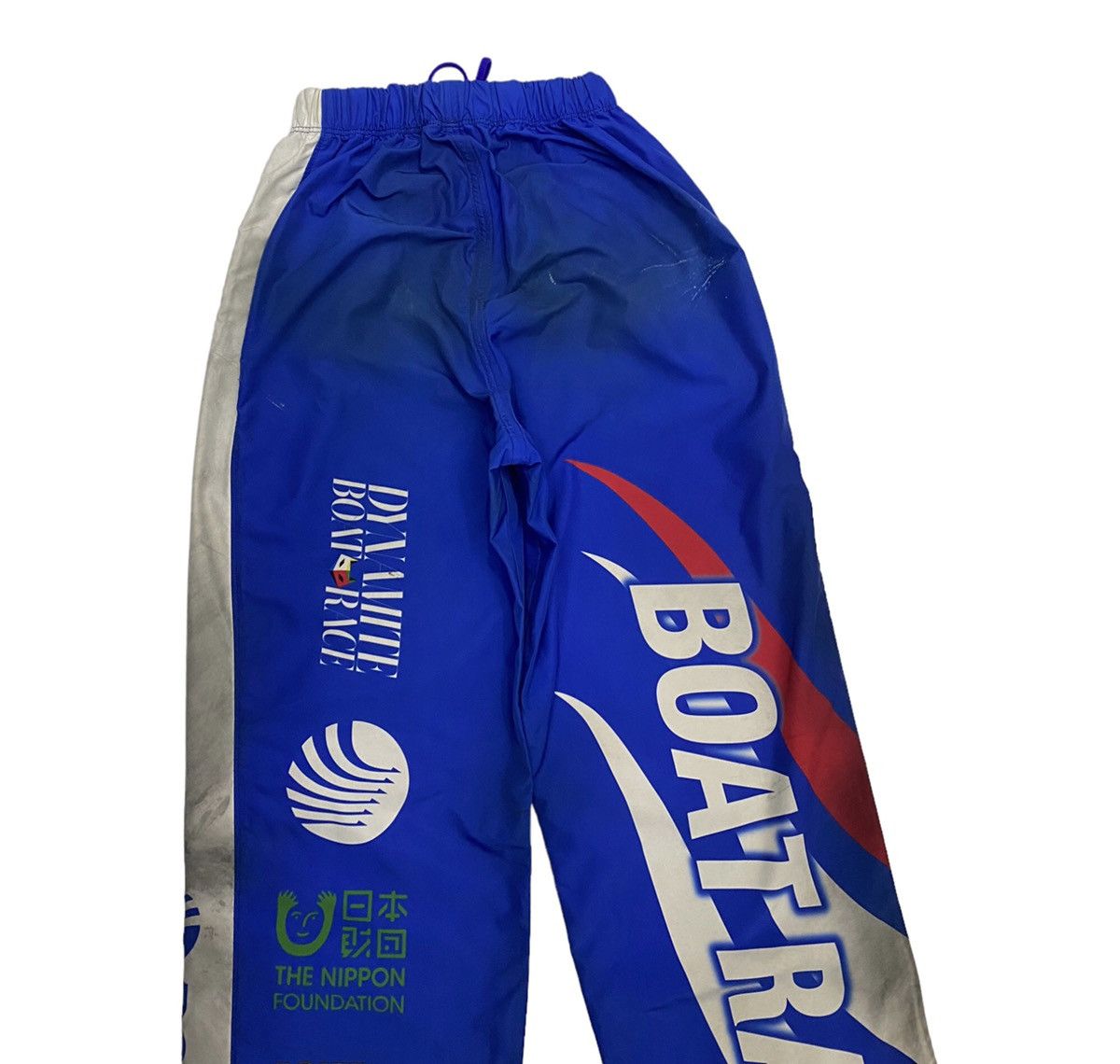 Vintage 🇯🇵 THE NIPPON FOUNDATION BOAT RACE PANTS Size US 30 / EU 46 - 8 Thumbnail