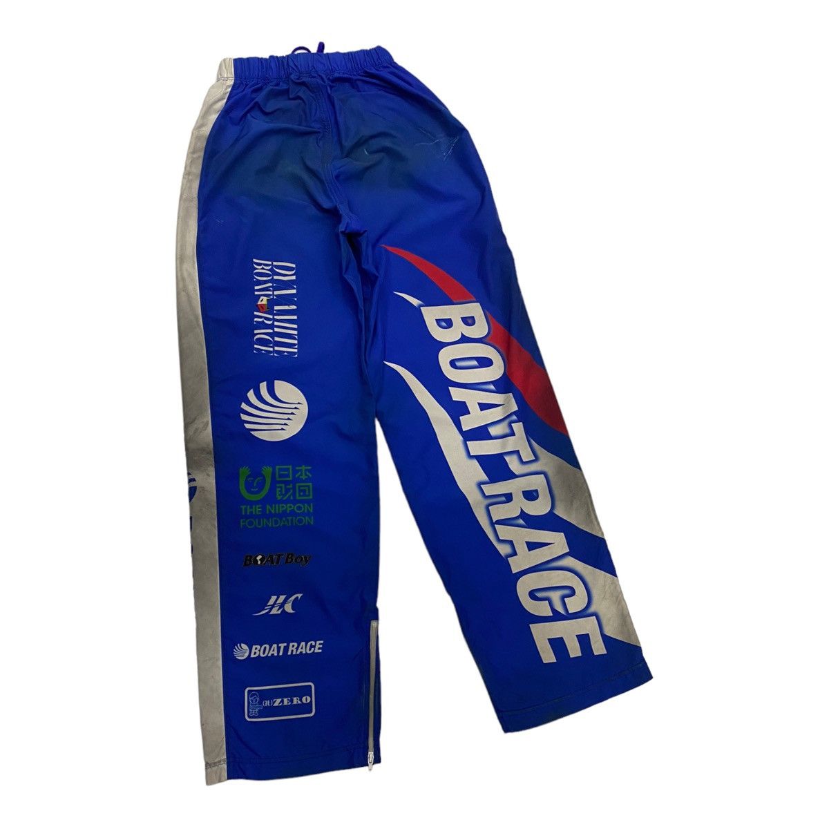 Vintage 🇯🇵 THE NIPPON FOUNDATION BOAT RACE PANTS Size US 30 / EU 46 - 5 Thumbnail