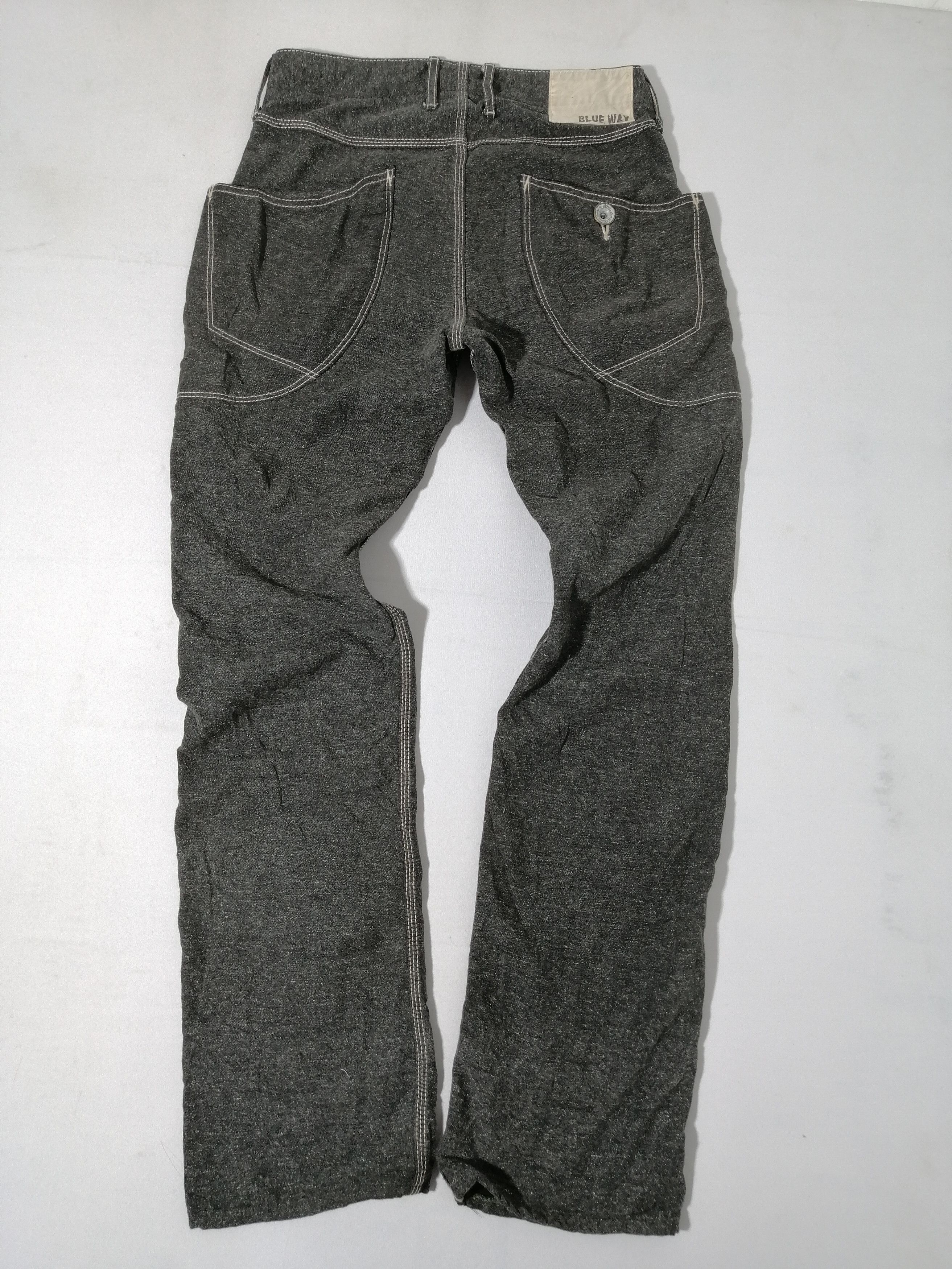 Japanese Brand Blue Way Nice Design Denim Size US 27 - 2 Thumbnail