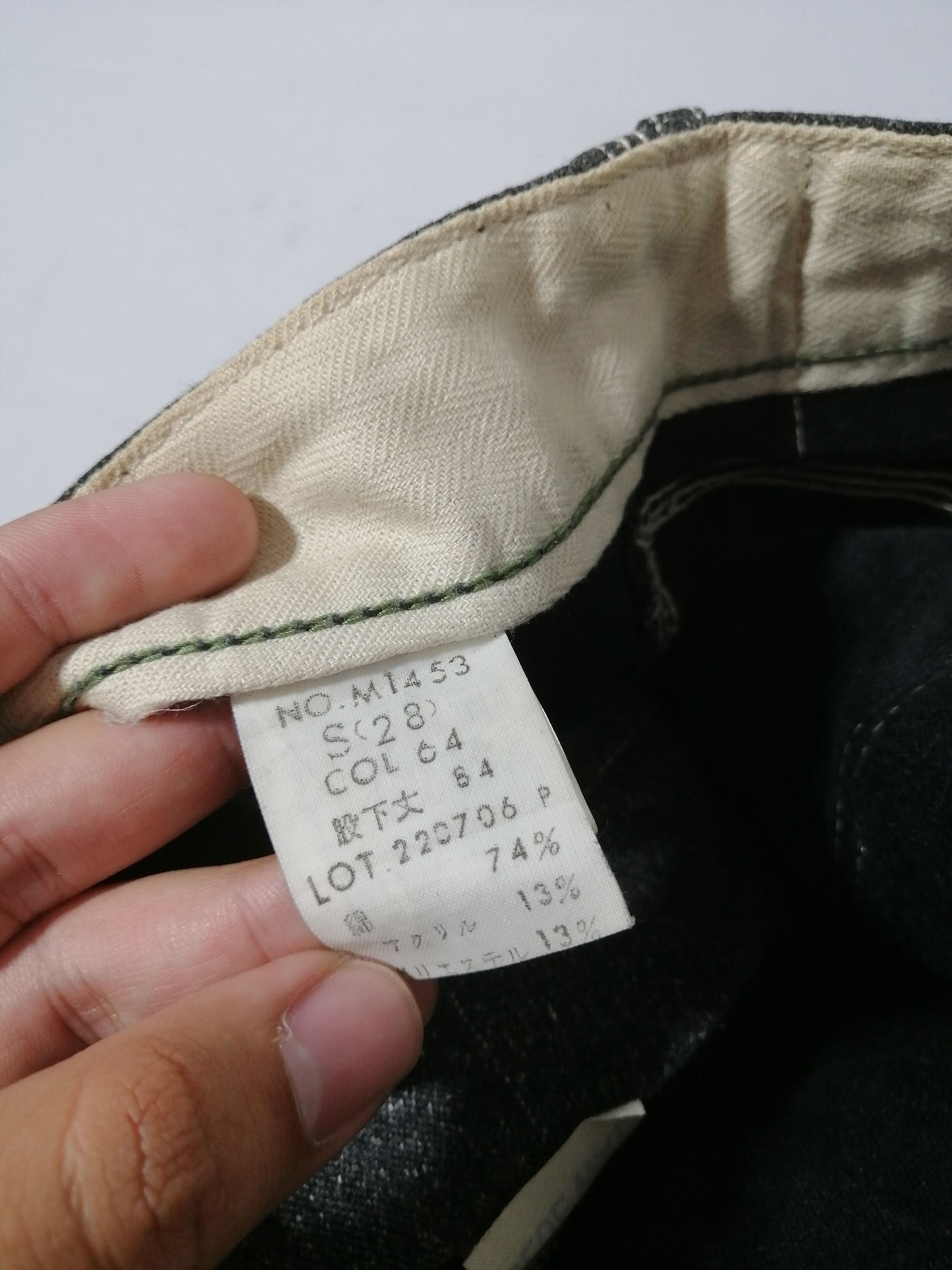 Japanese Brand Blue Way Nice Design Denim Size US 27 - 6 Thumbnail