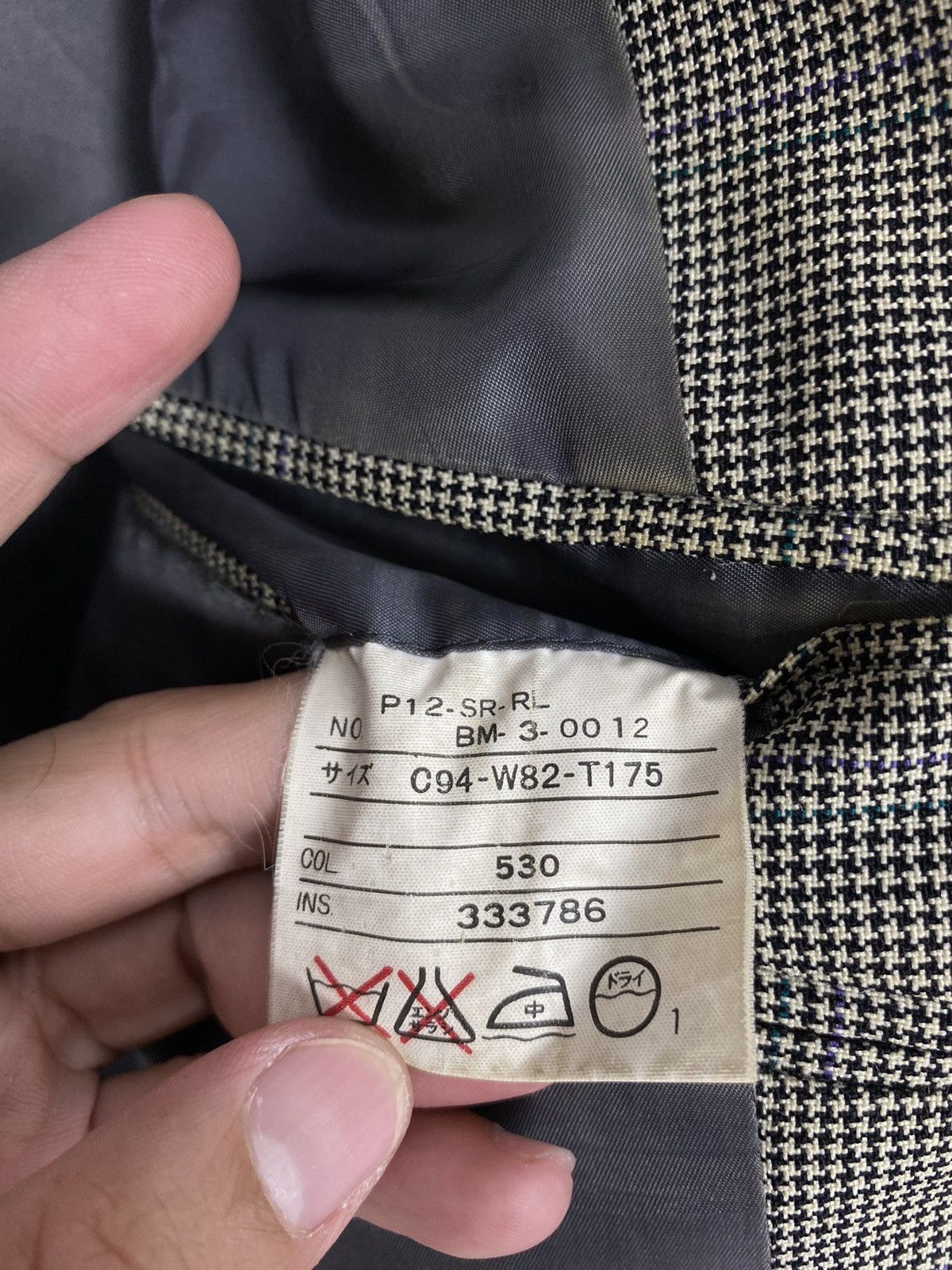 Polo Ralph Lauren Rare‼️ Polo Ralph Lauren Houndstooth Single Breasted Blazer Size US S / EU 44-46 / 1 - 4 Thumbnail