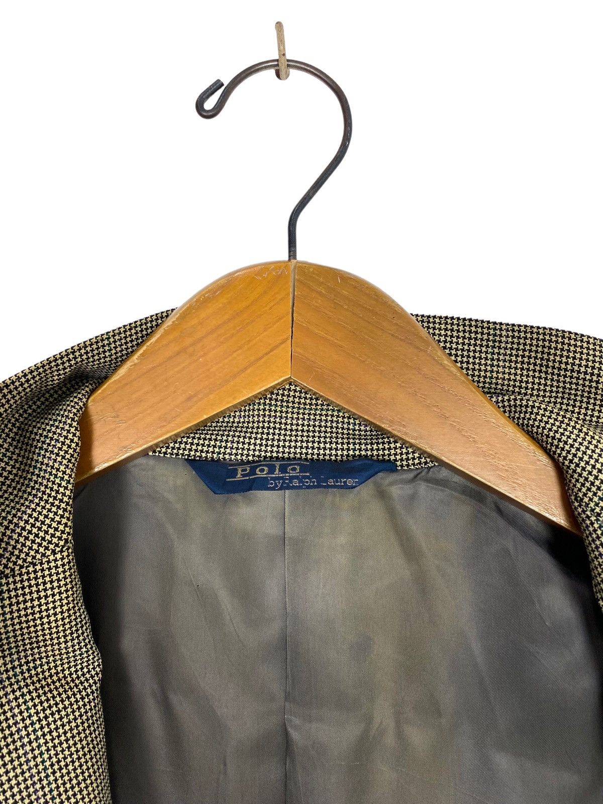 Polo Ralph Lauren Rare‼️ Polo Ralph Lauren Houndstooth Single Breasted Blazer Size US S / EU 44-46 / 1 - 9 Thumbnail