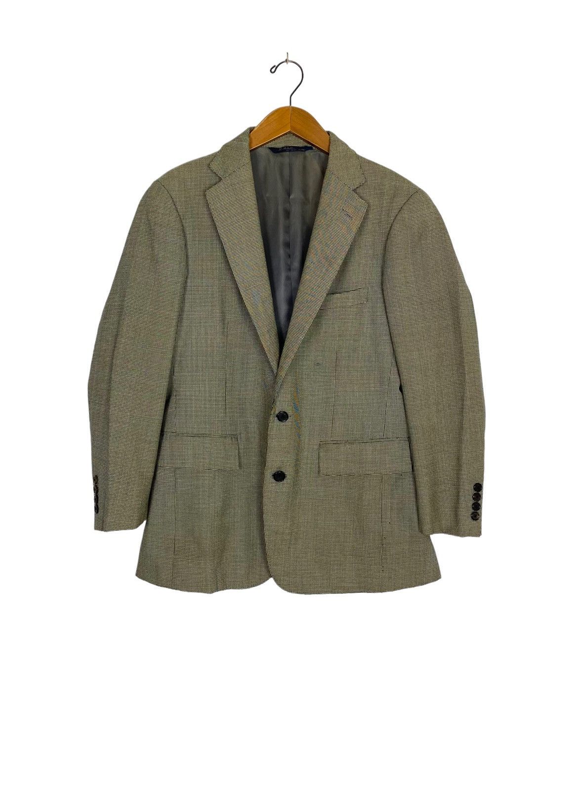 Polo Ralph Lauren Rare‼️ Polo Ralph Lauren Houndstooth Single Breasted Blazer Size US S / EU 44-46 / 1 - 1 Thumbnail