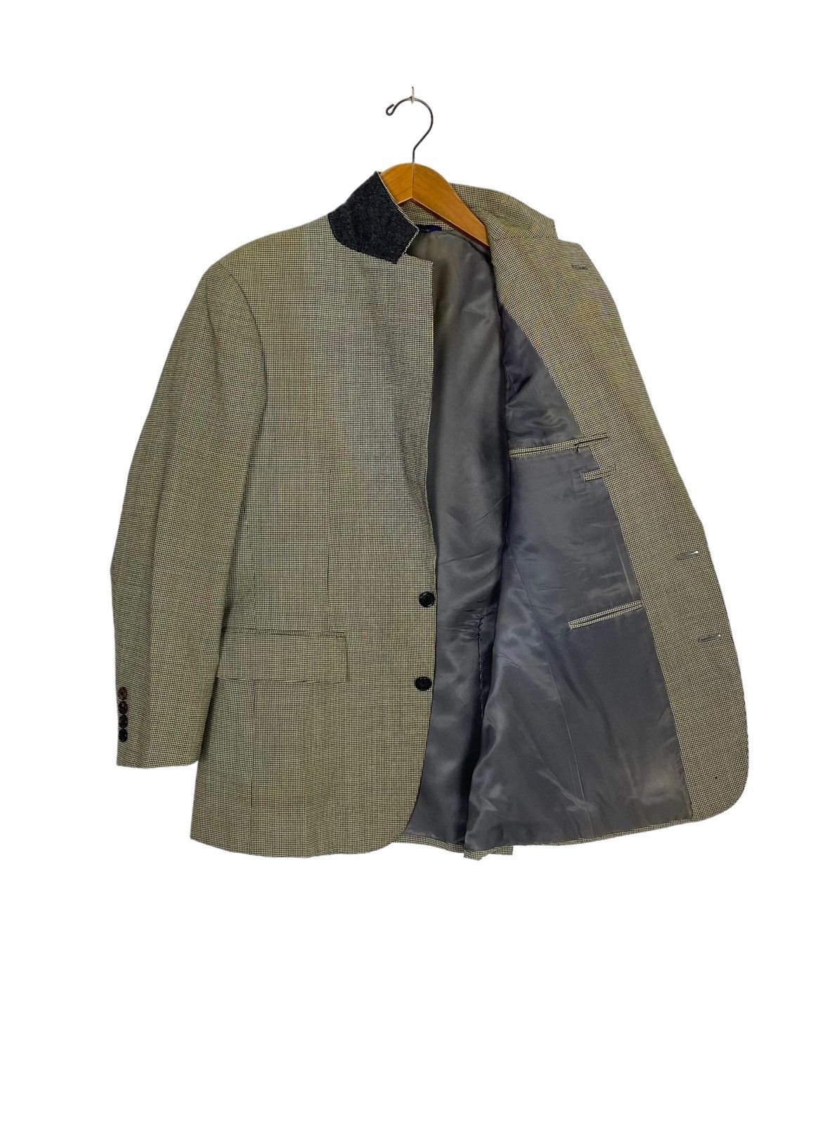 Polo Ralph Lauren Rare‼️ Polo Ralph Lauren Houndstooth Single Breasted Blazer Size US S / EU 44-46 / 1 - 2 Thumbnail