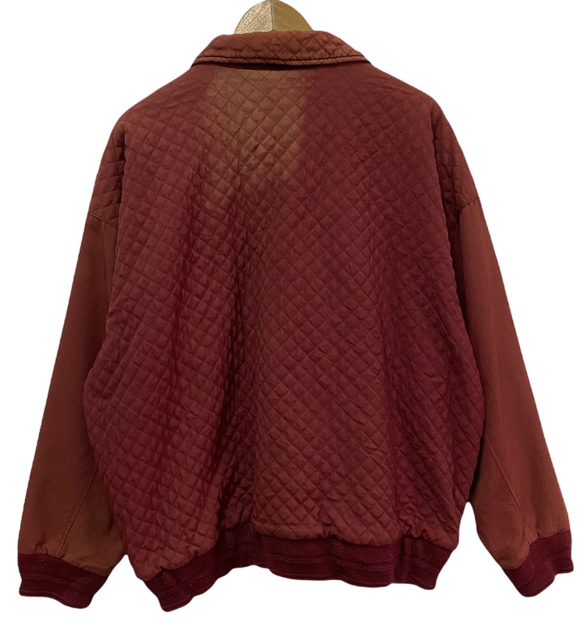 Grand Slam × Japanese Brand VINTAGE 80s GRAND SLAM MUNSINGWEAR QUILTED MA+ BOMBER JACKET Size US XXL / EU 58 / 5 - 8 Thumbnail