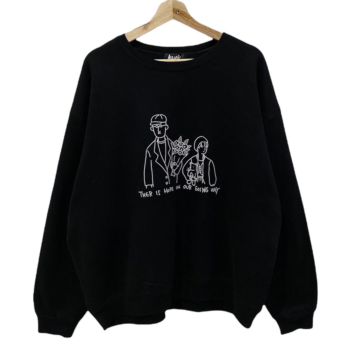 Hysteric Glamour × Japanese Brand KUTIR JAPAN STREETWEAR BRAND NICE DESIGN SWEATSHIRT Size US XL / EU 56 / 4 - 1 Thumbnail