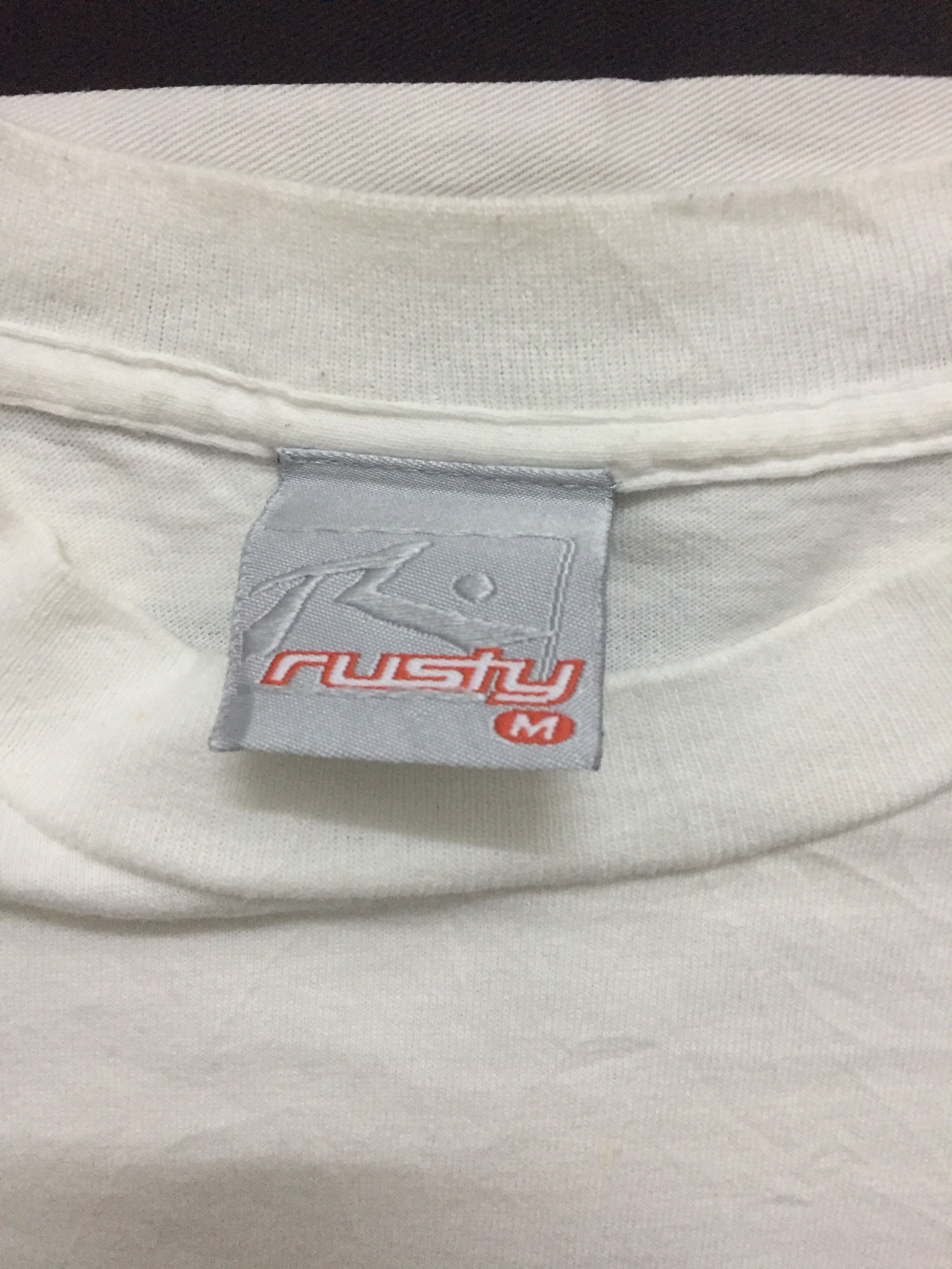 Rusty × Vintage Vintage Rusty Single Stitch T Shirt Size US M / EU 48-50 / 2 - 2 Thumbnail