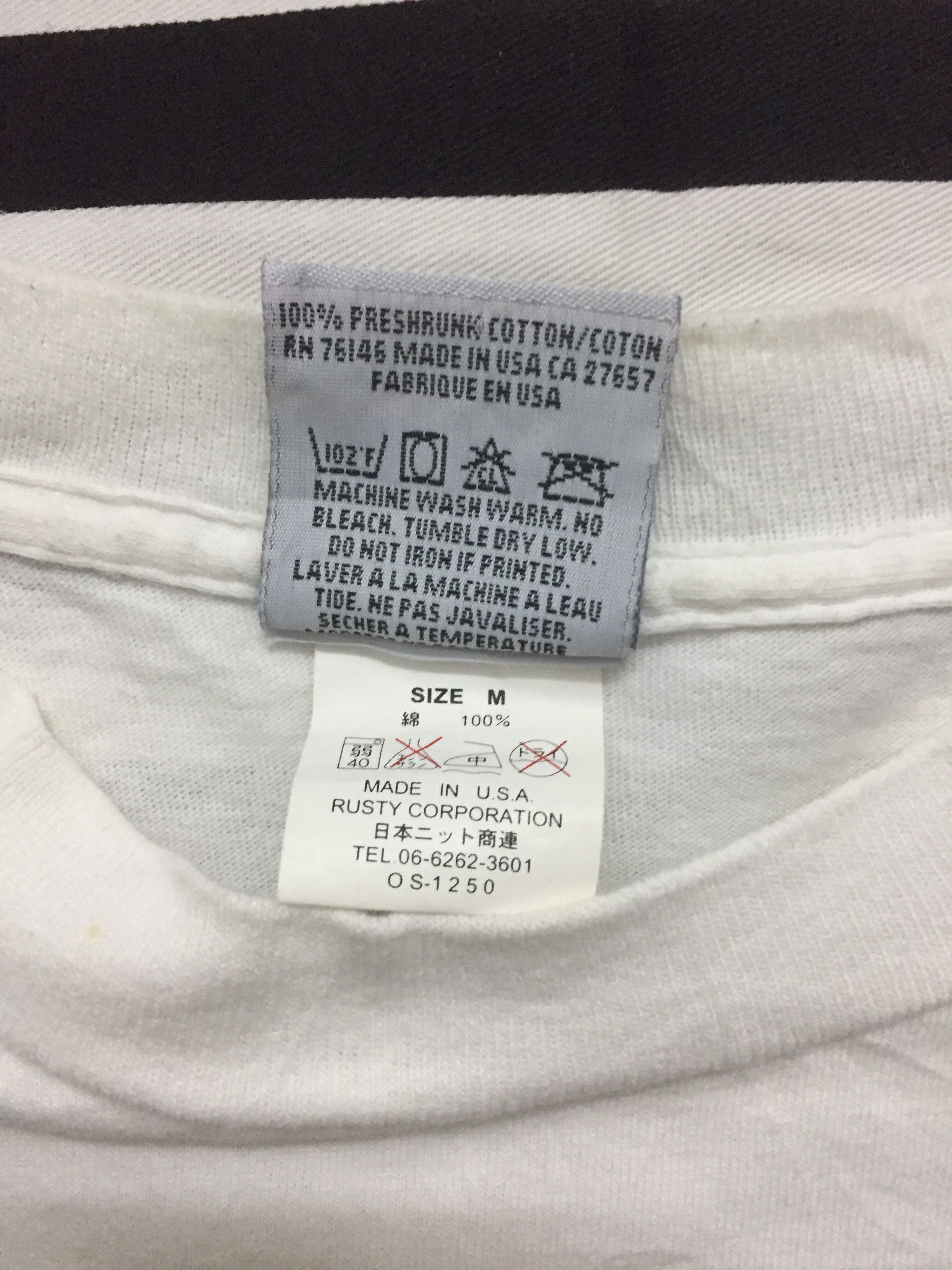 Rusty × Vintage Vintage Rusty Single Stitch T Shirt Size US M / EU 48-50 / 2 - 3 Thumbnail