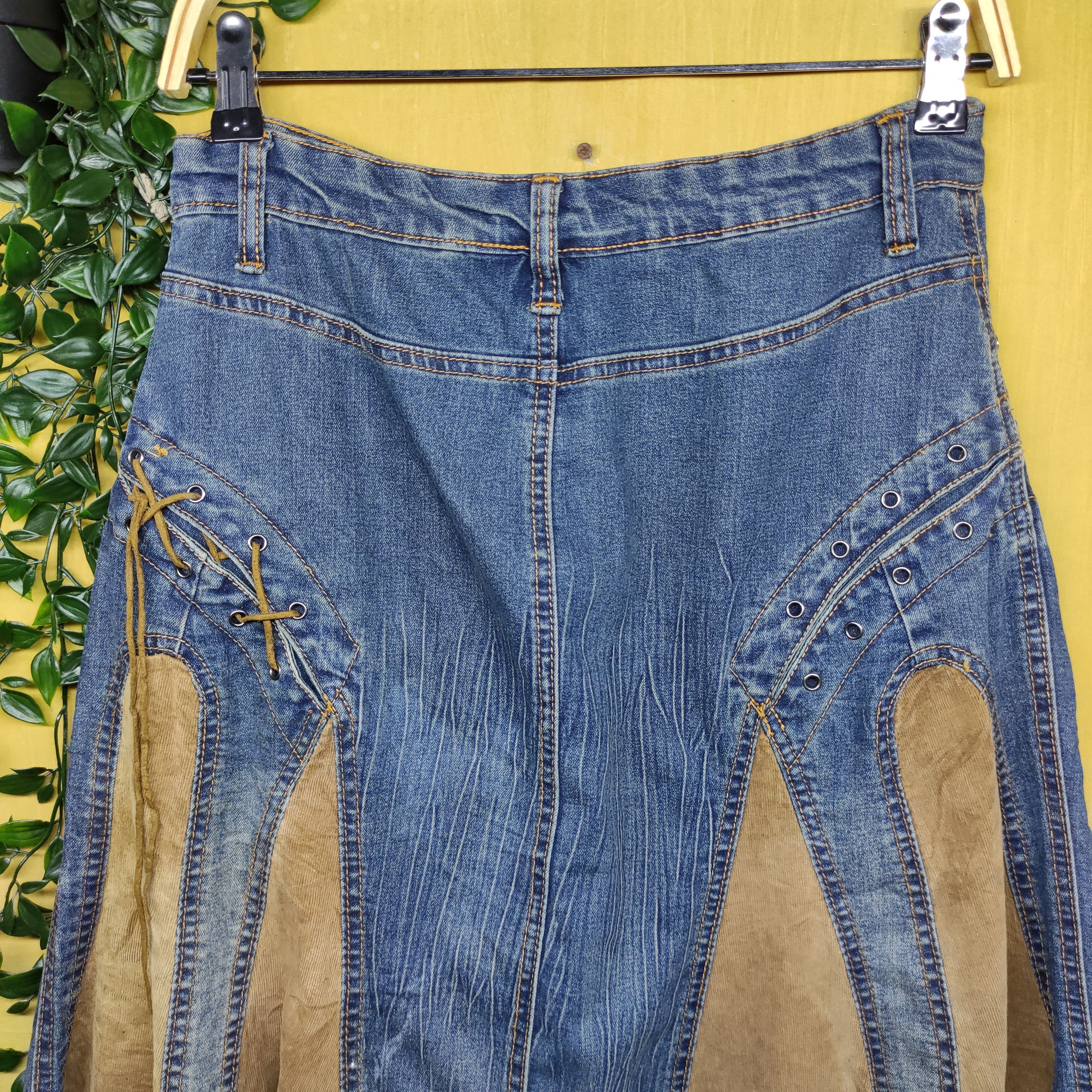 Hysteric Glamour a88 Vintage Japanese Brand cowboy jeans skirt Size 28" / US 6 / IT 42 - 3 Thumbnail