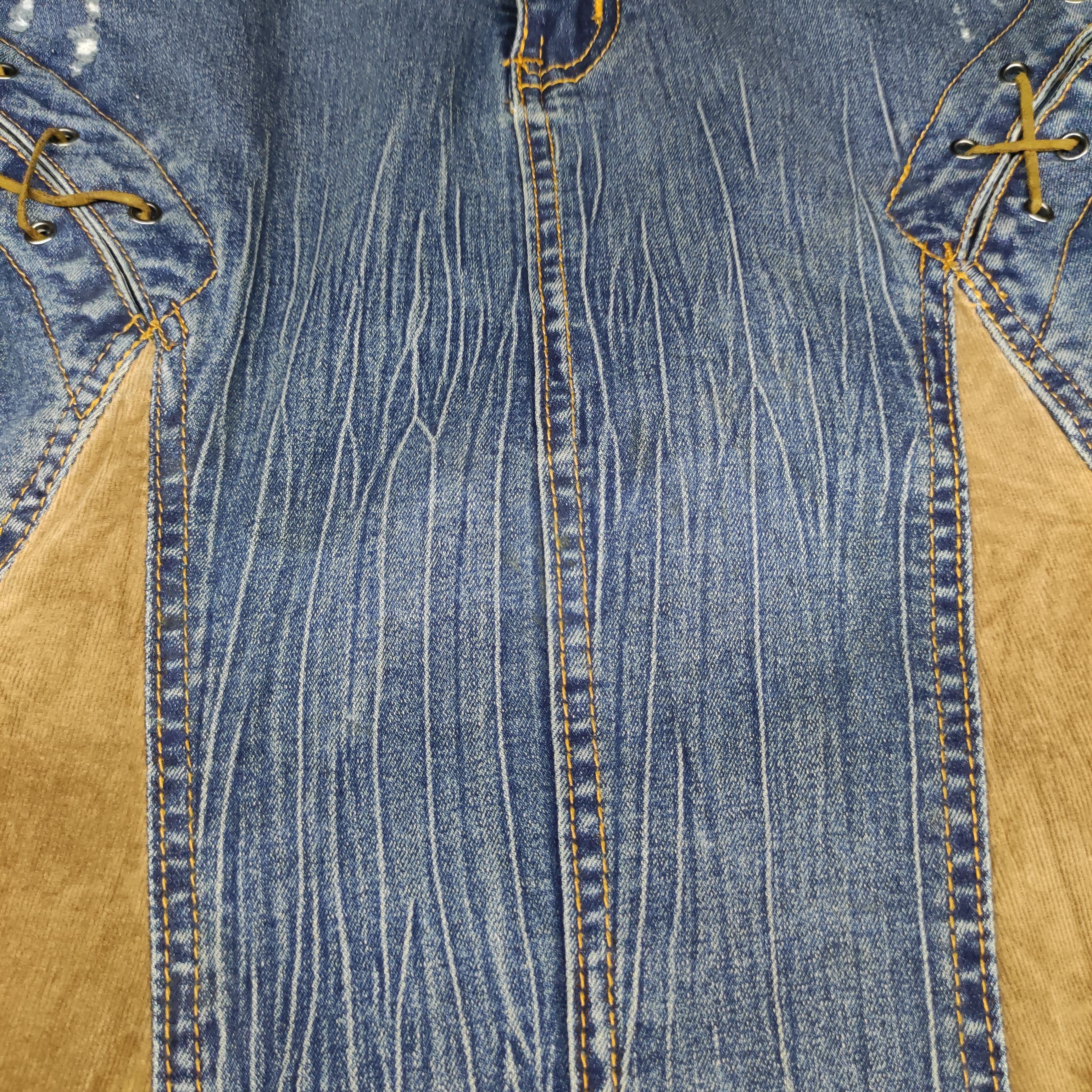 Hysteric Glamour a88 Vintage Japanese Brand cowboy jeans skirt Size 28" / US 6 / IT 42 - 14 Thumbnail