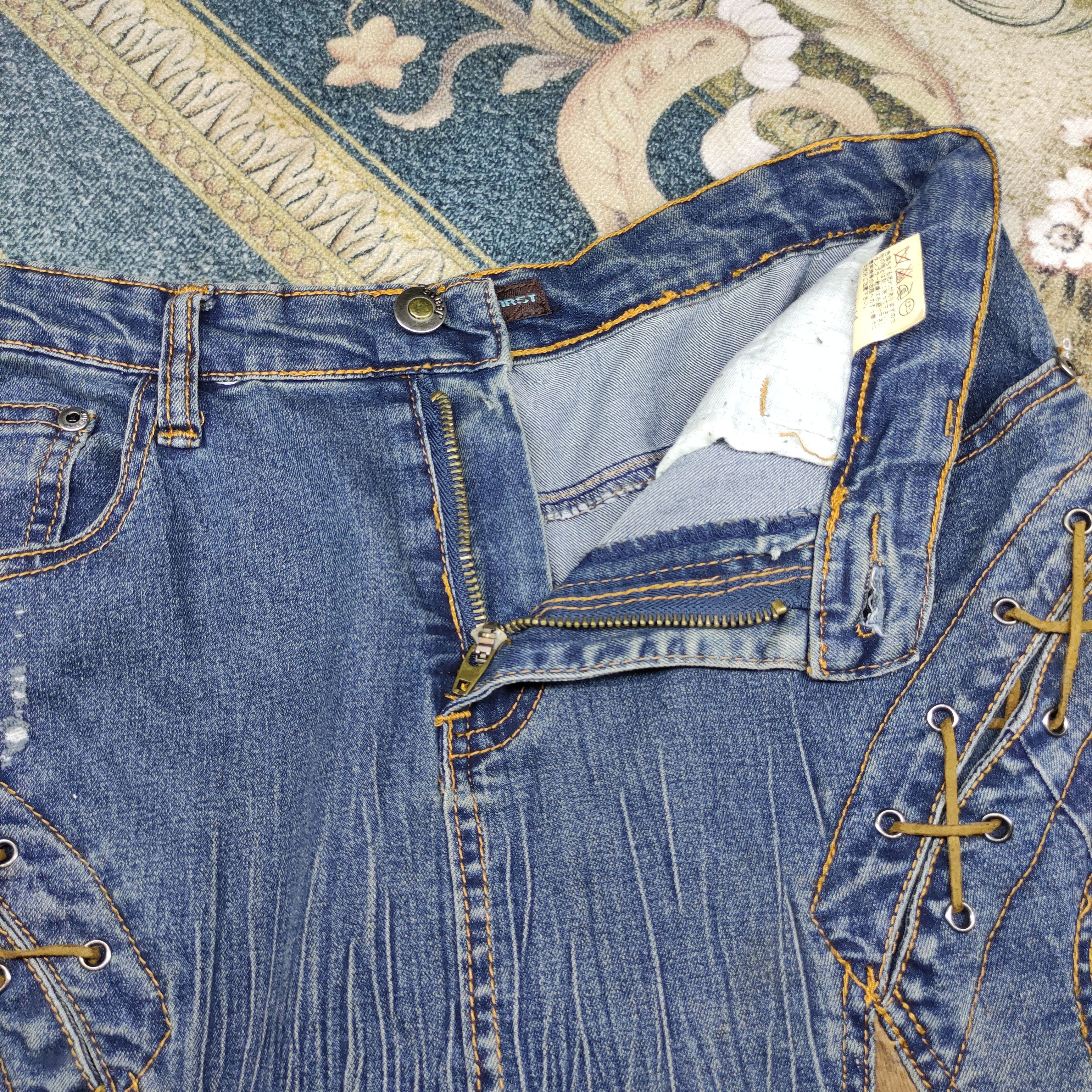 Hysteric Glamour a88 Vintage Japanese Brand cowboy jeans skirt Size 28" / US 6 / IT 42 - 8 Thumbnail