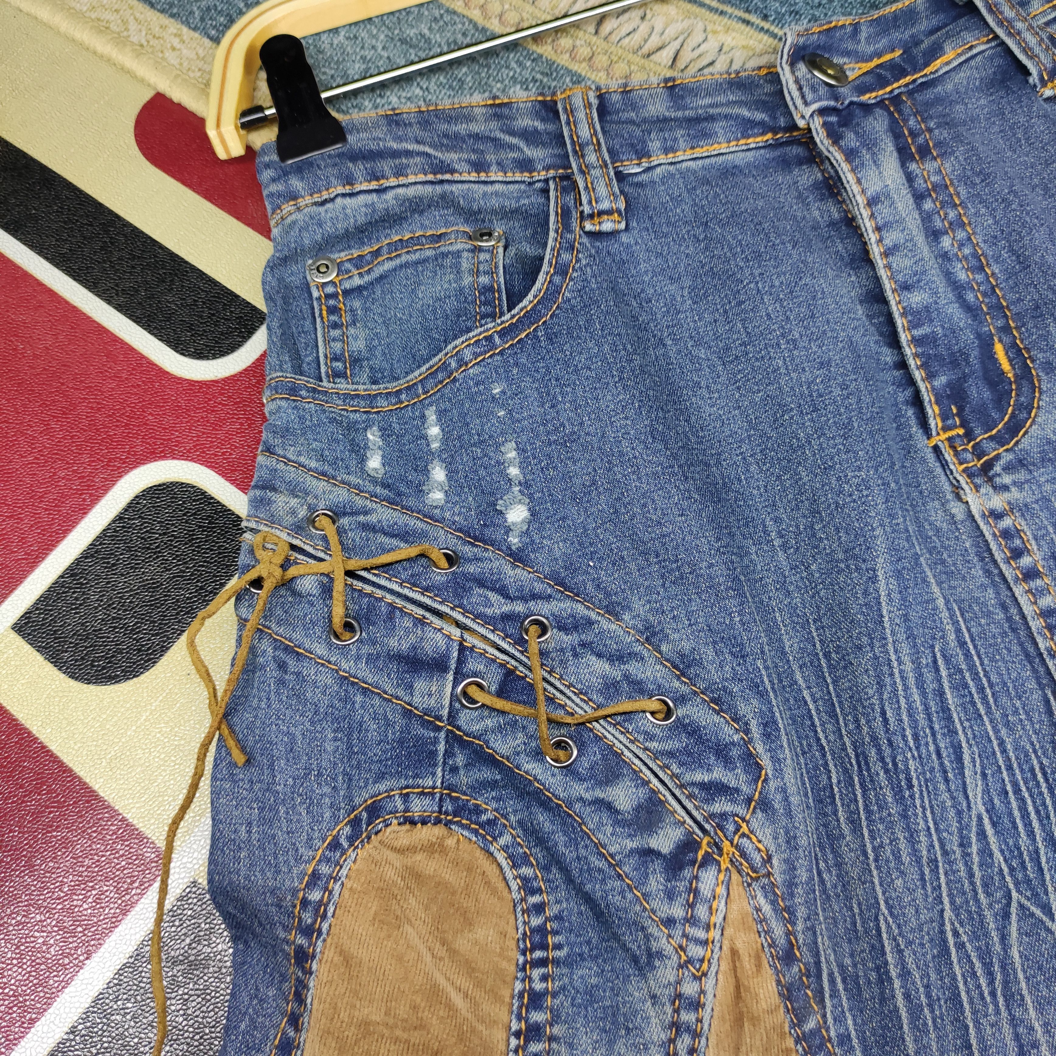 Hysteric Glamour a88 Vintage Japanese Brand cowboy jeans skirt Size 28" / US 6 / IT 42 - 9 Thumbnail