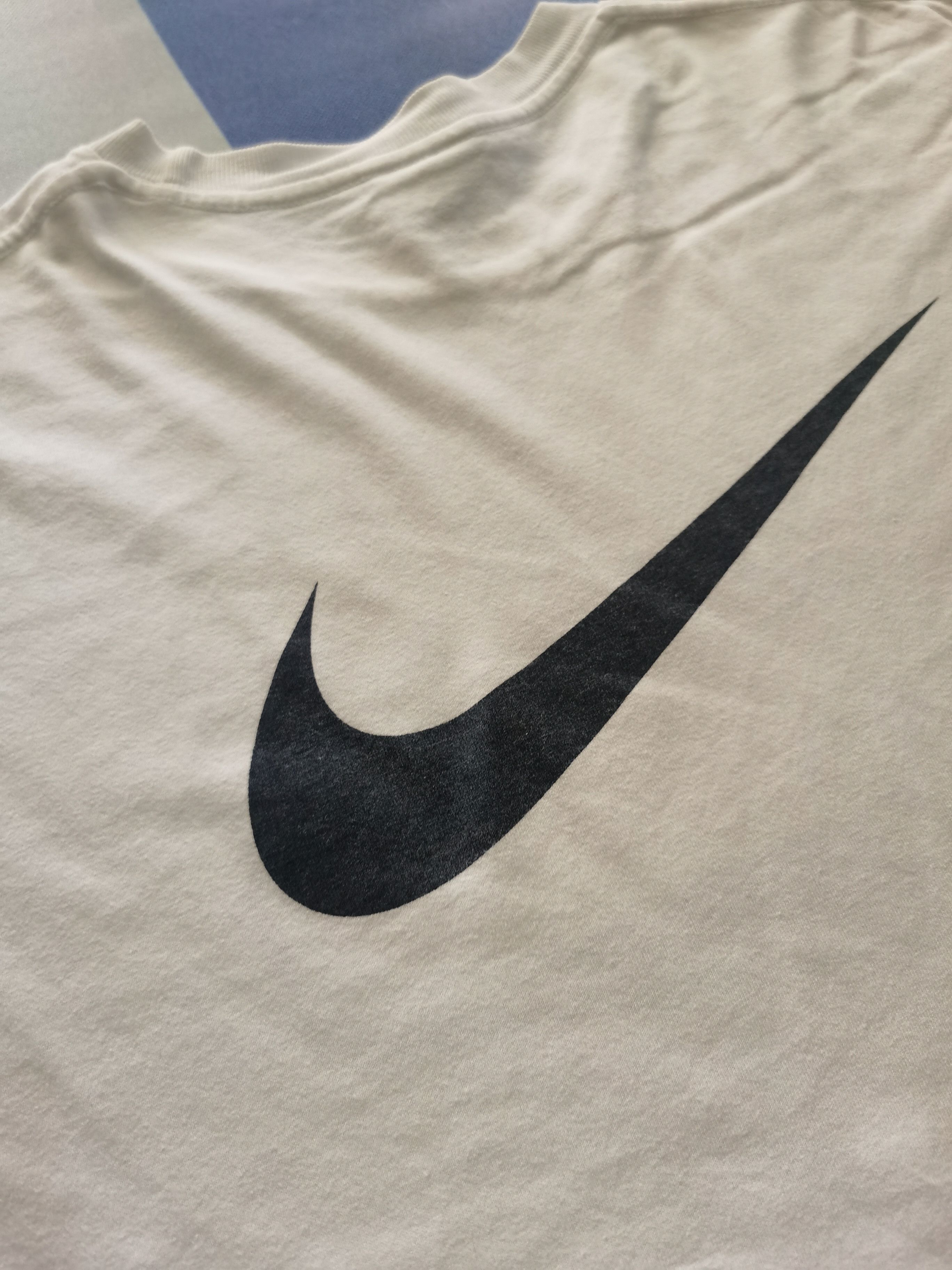 Nike × Vintage Vintage Nike Mirror Swoosh Logo Tee Size US L / EU 52-54 / 3 - 6 Thumbnail