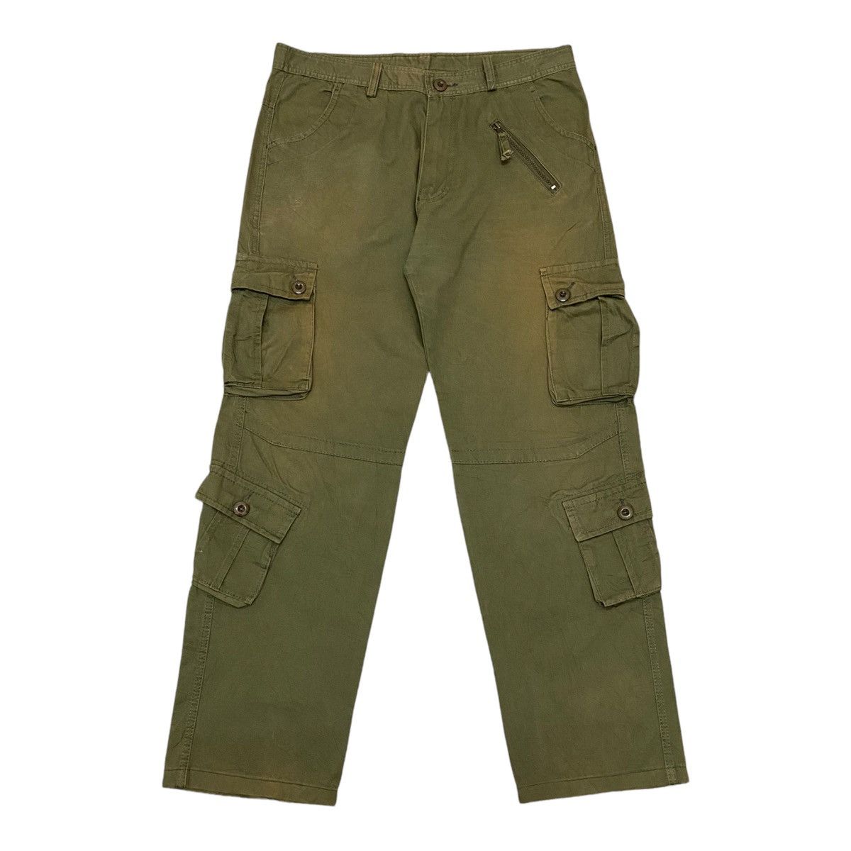 🇯🇵DOPE🔥JAPANESE BRAND SIX POCKET MILITARY CARGO PANTS