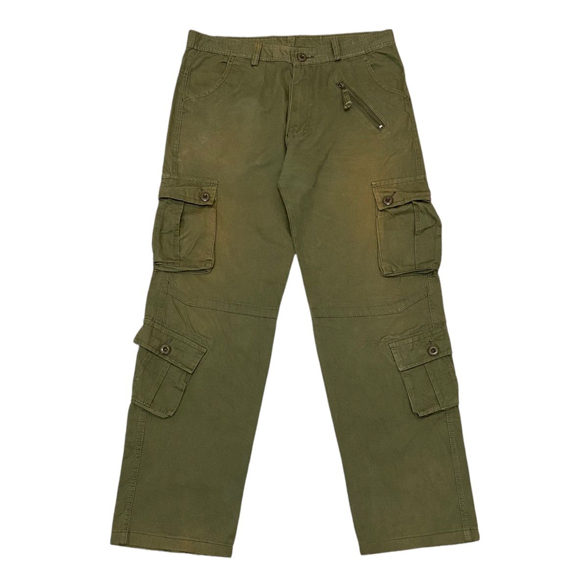 🇯🇵DOPE🔥JAPANESE BRAND SIX POCKET MILITARY CARGO PANTS