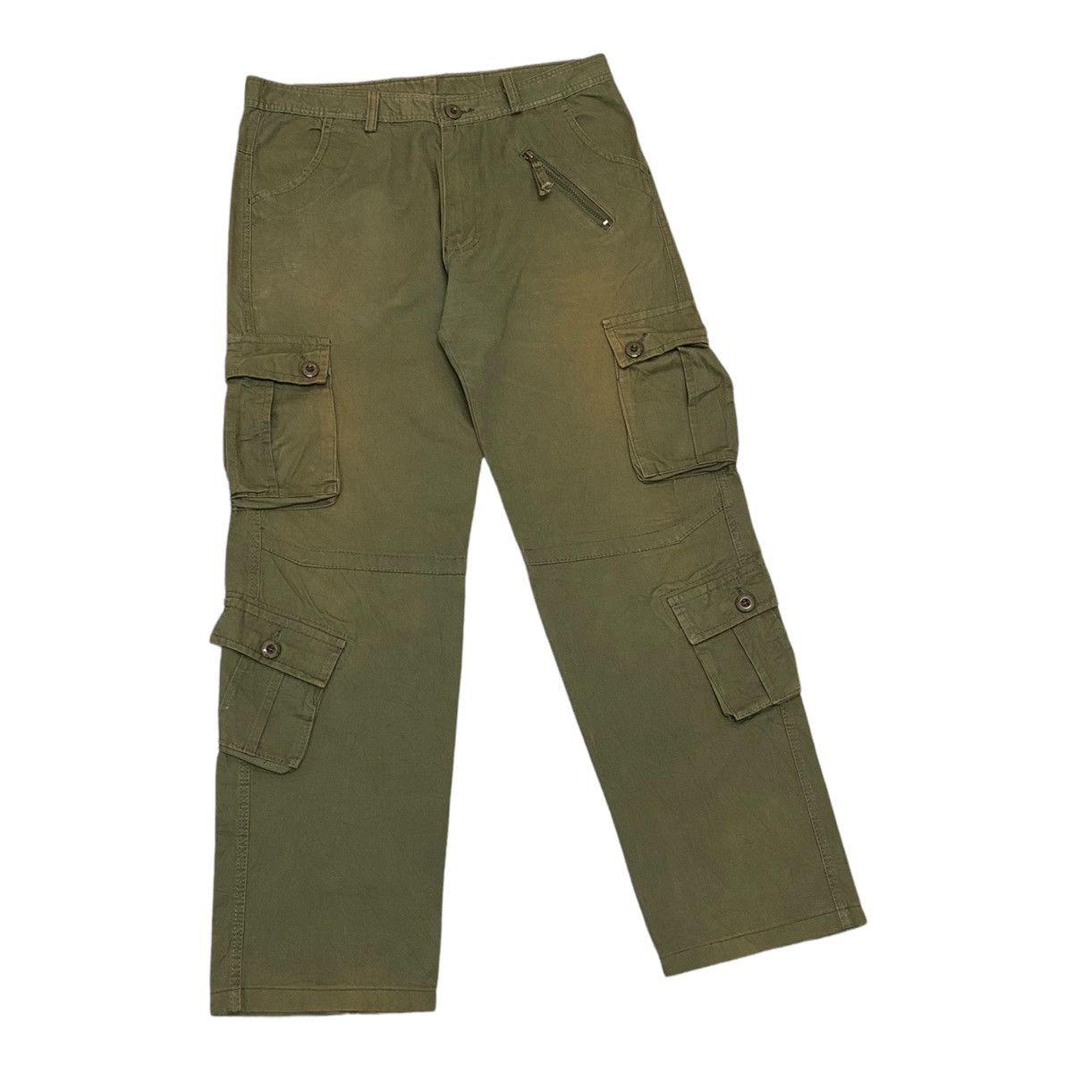 🇯🇵DOPE🔥JAPANESE BRAND SIX POCKET MILITARY CARGO PANTS