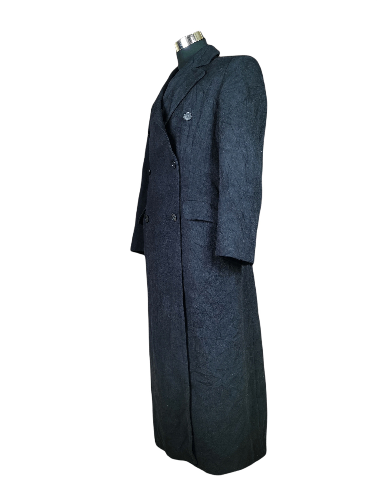Armani × Emporio Armani × Vintage Emporio Armani Wool Long Coat Size US S / EU 44-46 / 1 - 3 Thumbnail