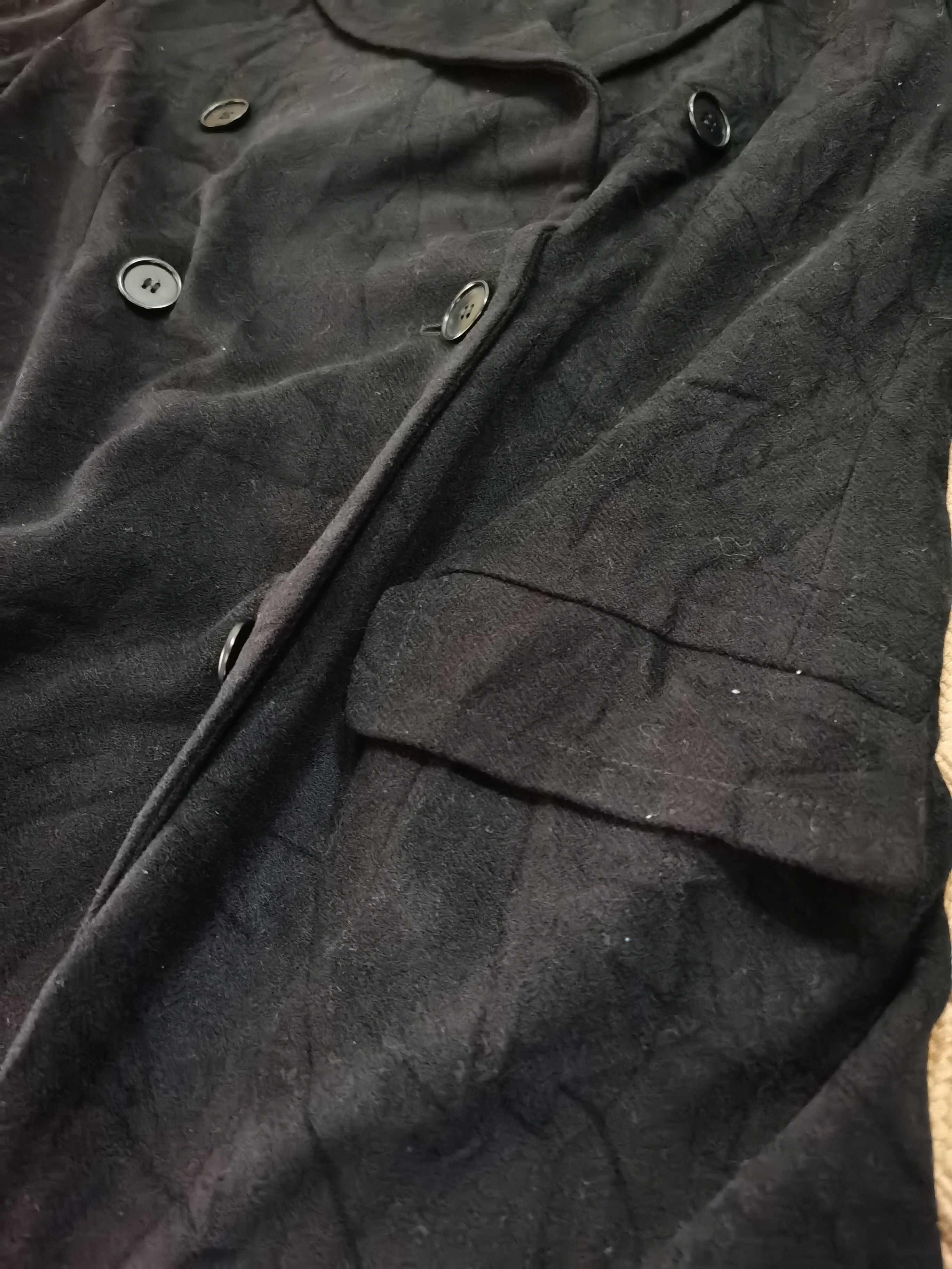 Armani × Emporio Armani × Vintage Emporio Armani Wool Long Coat Size US S / EU 44-46 / 1 - 14 Thumbnail