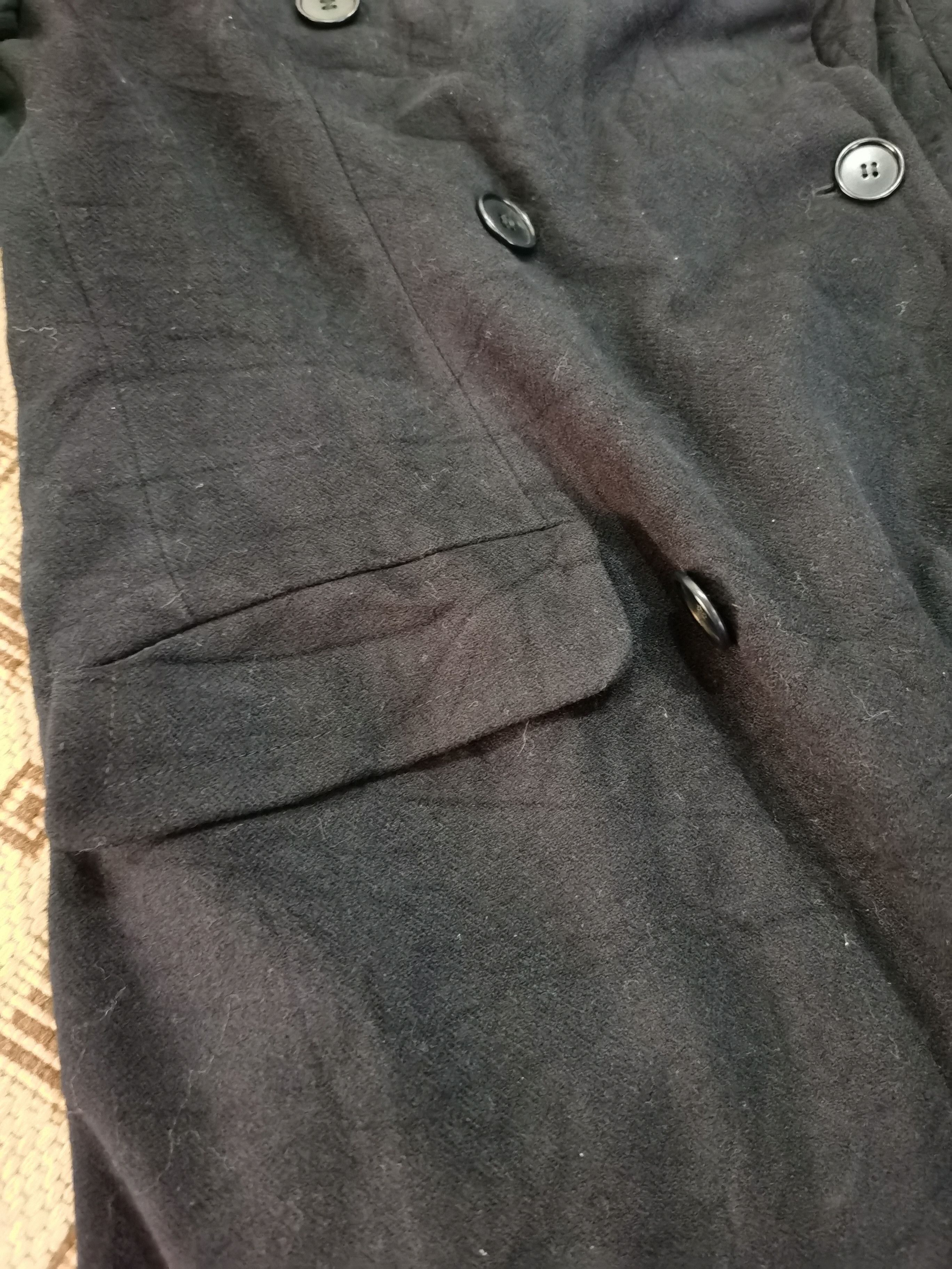 Armani × Emporio Armani × Vintage Emporio Armani Wool Long Coat Size US S / EU 44-46 / 1 - 13 Thumbnail