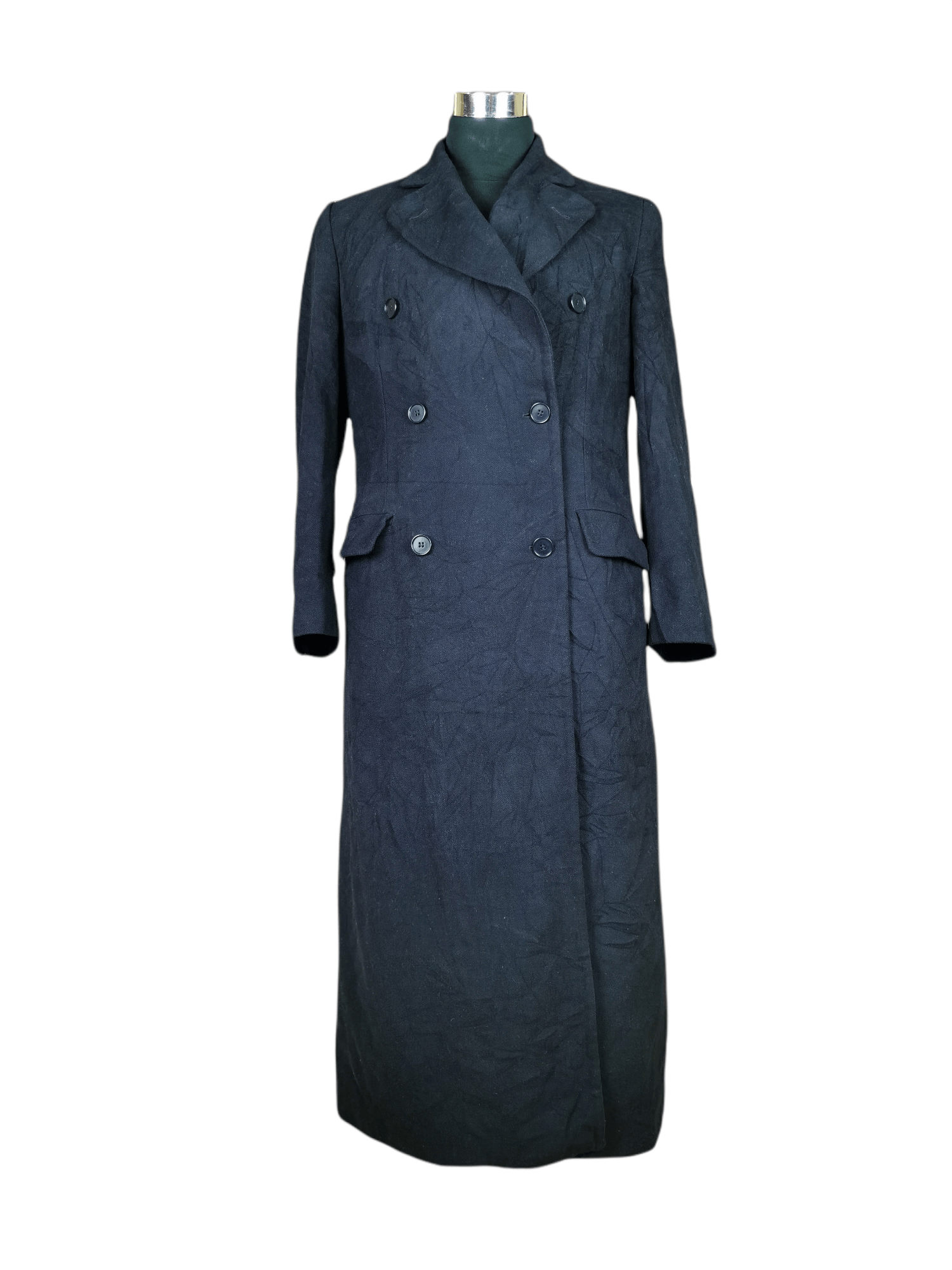 Armani × Emporio Armani × Vintage Emporio Armani Wool Long Coat Size US S / EU 44-46 / 1 - 1 Thumbnail