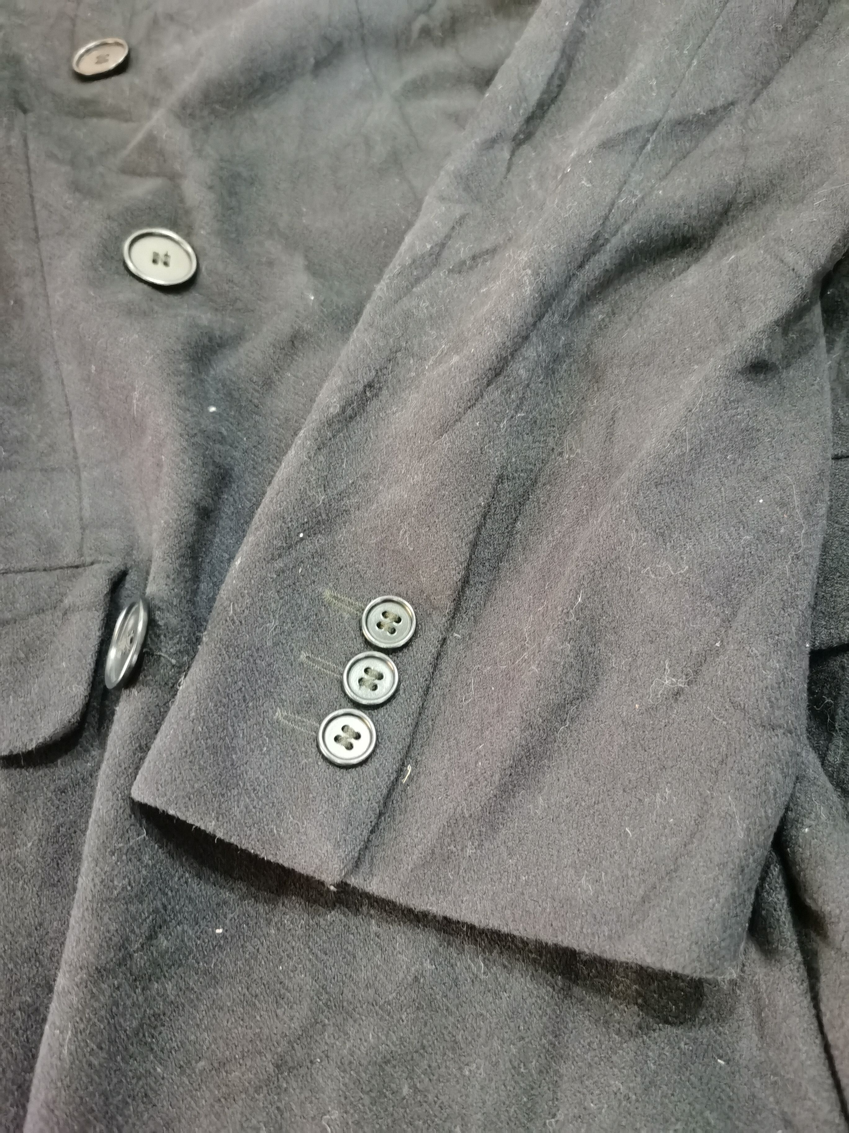 Armani × Emporio Armani × Vintage Emporio Armani Wool Long Coat Size US S / EU 44-46 / 1 - 15 Thumbnail