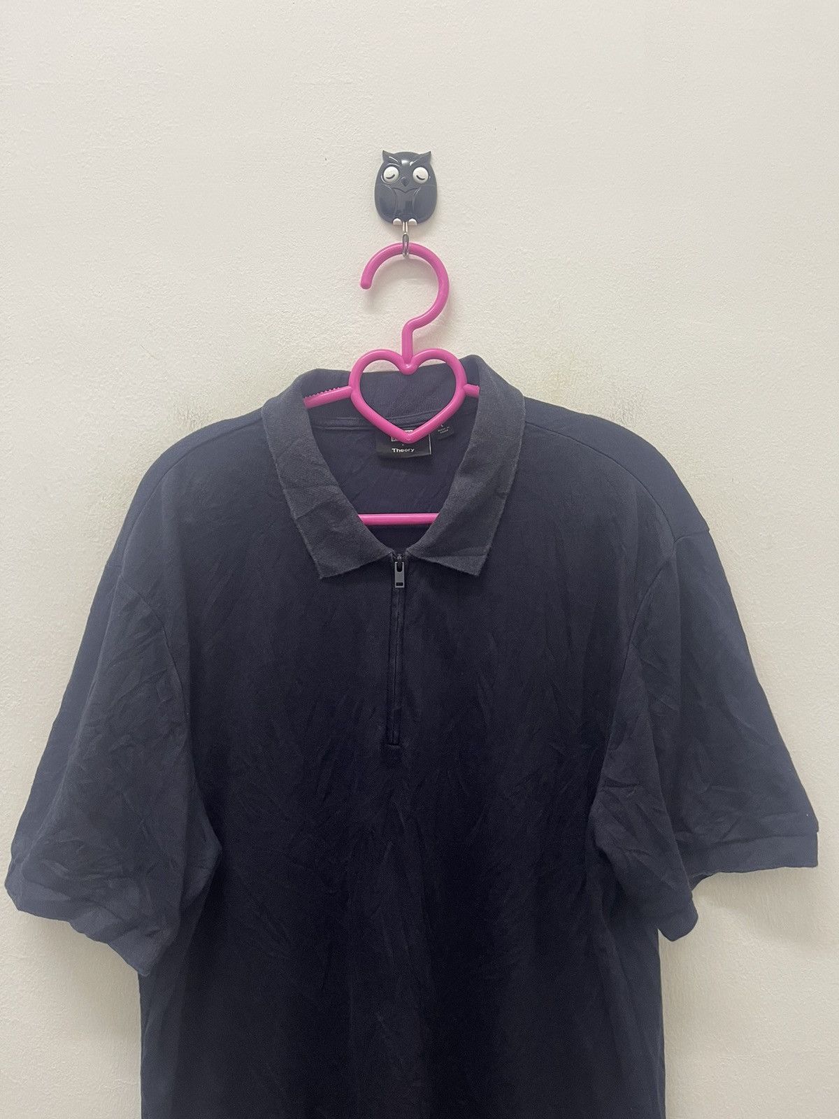 Theory Rare THEORY X Uniqlo Zipper Polo Size US L / EU 52-54 / 3 - 2 Thumbnail