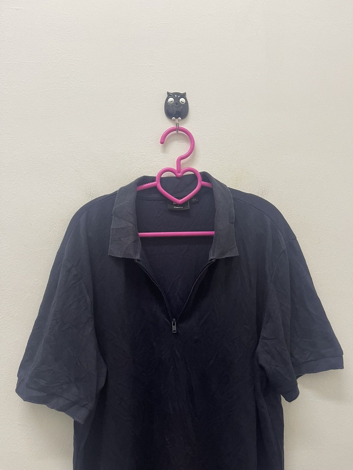 Theory Rare THEORY X Uniqlo Zipper Polo Size US L / EU 52-54 / 3 - 3 Thumbnail