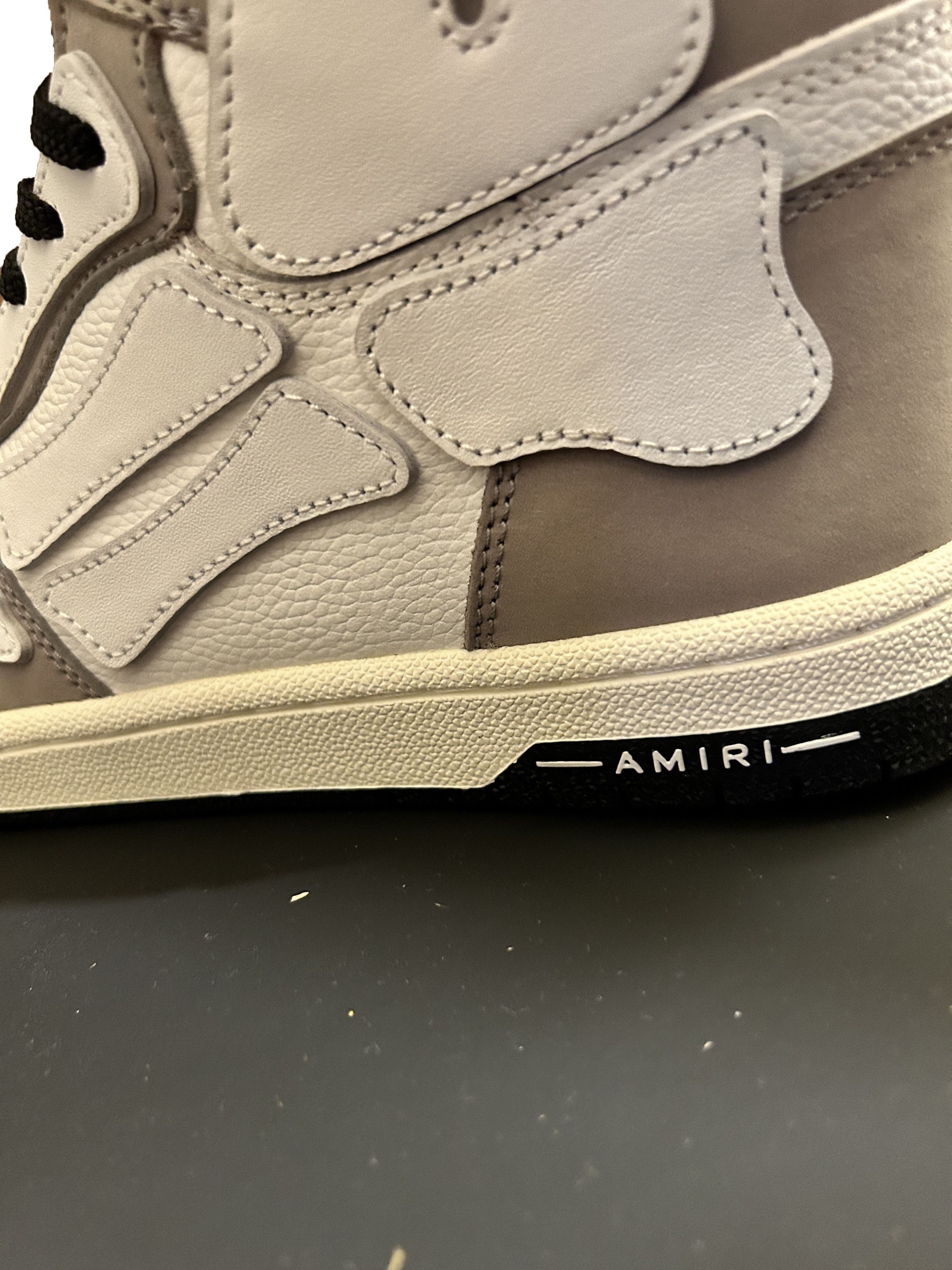Amiri Amiri Skel High-Top GREY Sneakers Size US 11 / EU 44 - 8 Thumbnail
