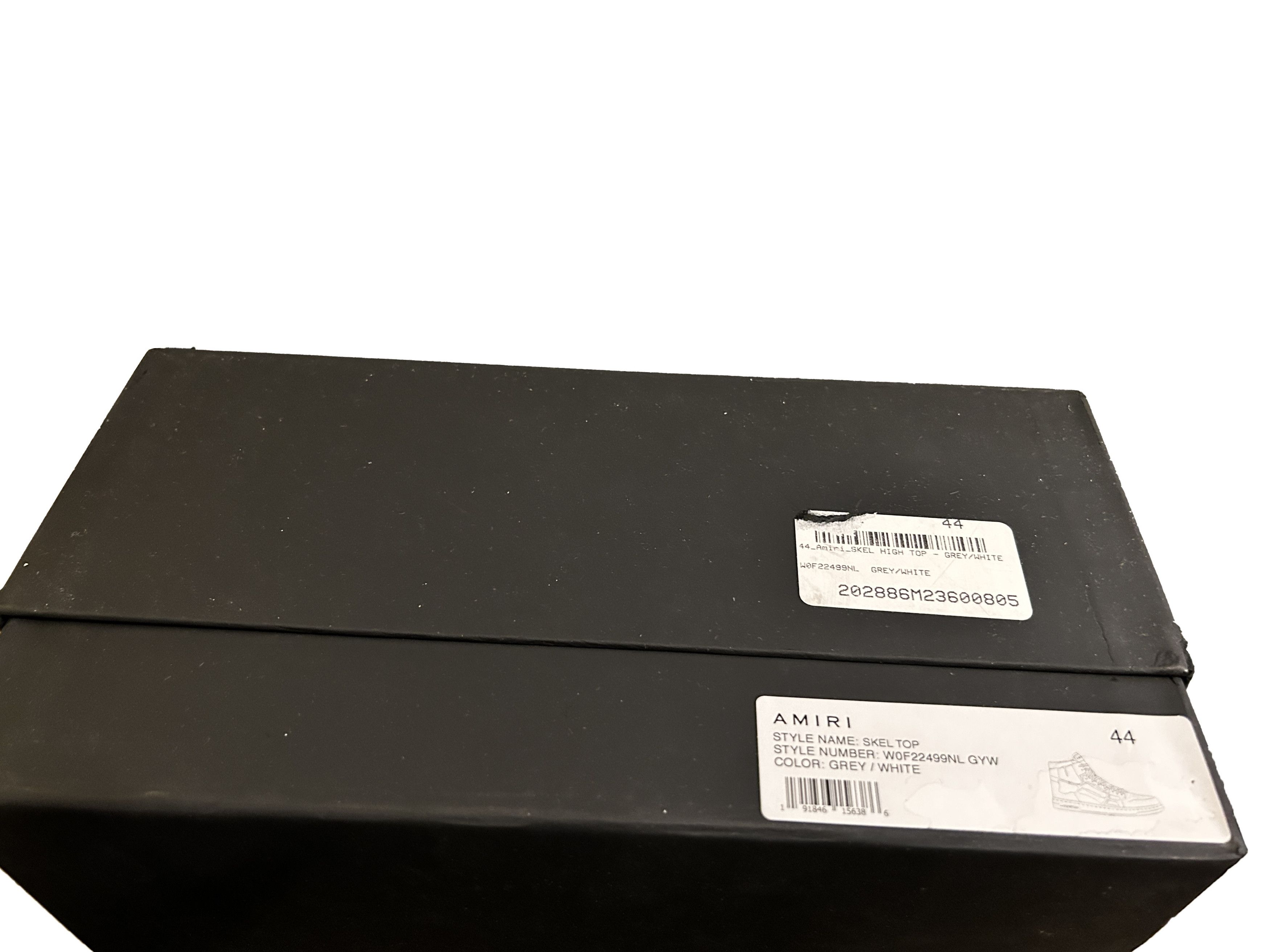 Amiri Amiri Skel High-Top GREY Sneakers Size US 11 / EU 44 - 10 Thumbnail