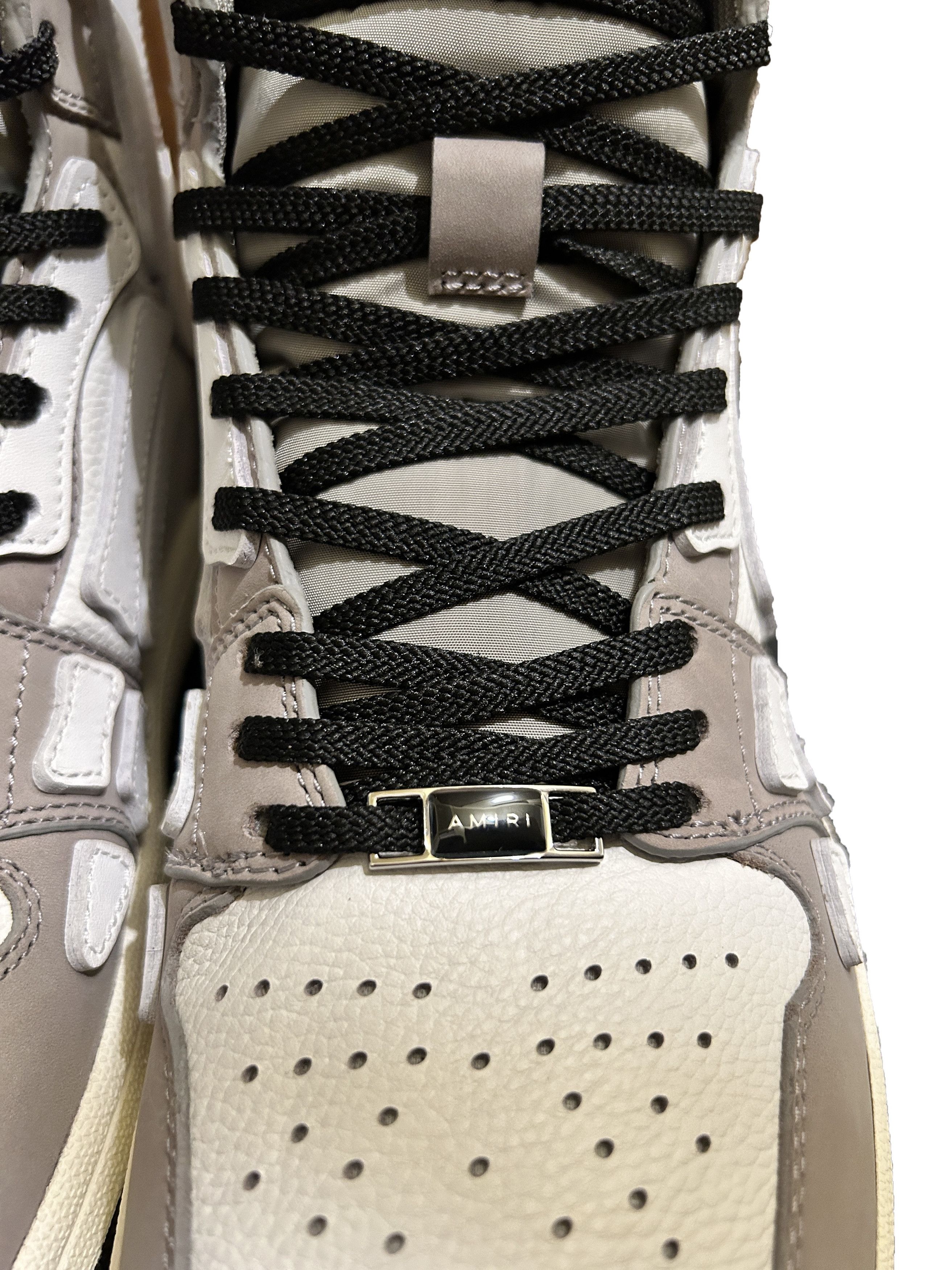 Amiri Amiri Skel High-Top GREY Sneakers Size US 11 / EU 44 - 5 Thumbnail