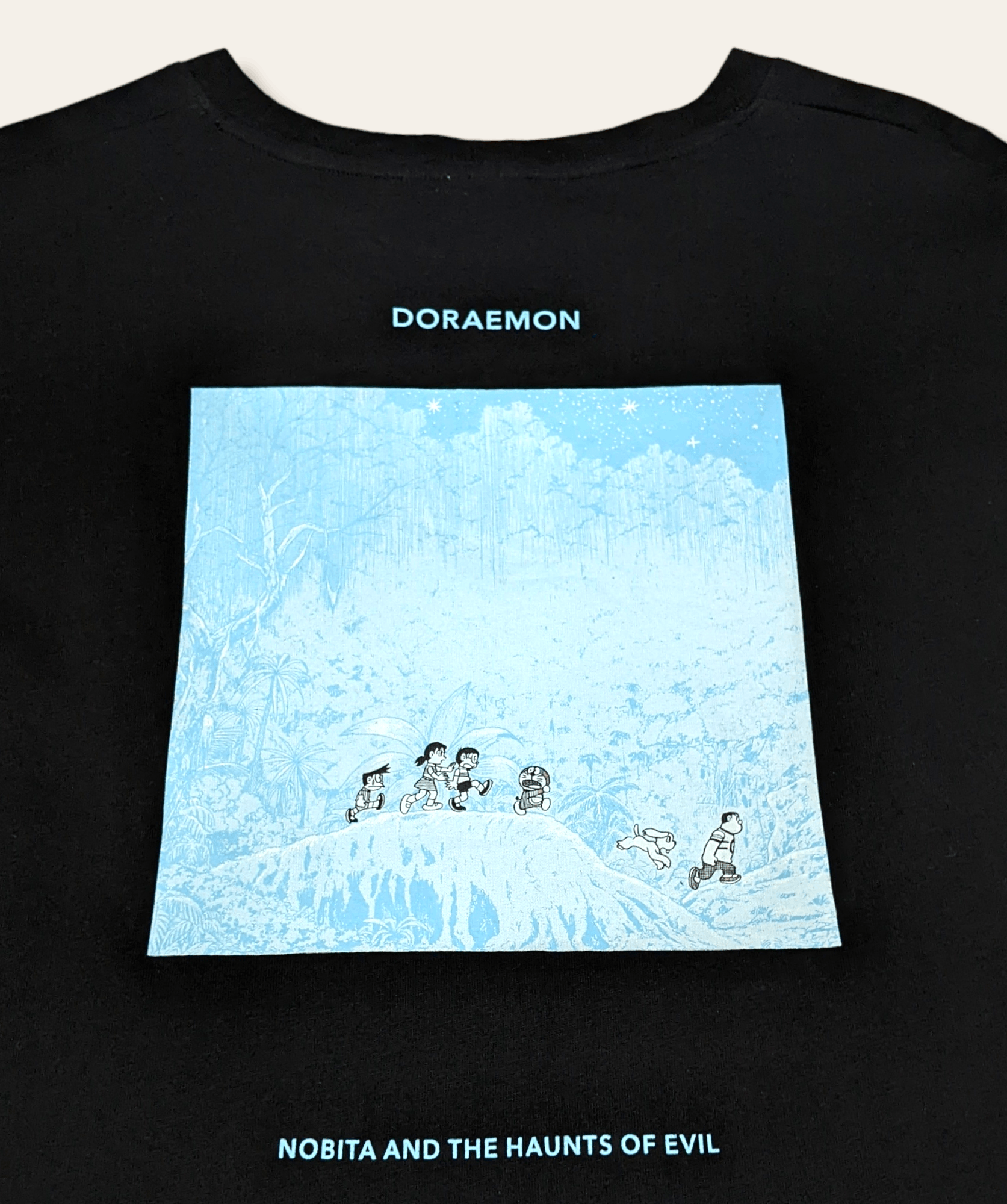 Anime × Japanese Brand × Vintage Vintage Doraemon Movie Nobita And The Haunts of Evil T shirt Size US M / EU 48-50 / 2 - 1 Thumbnail