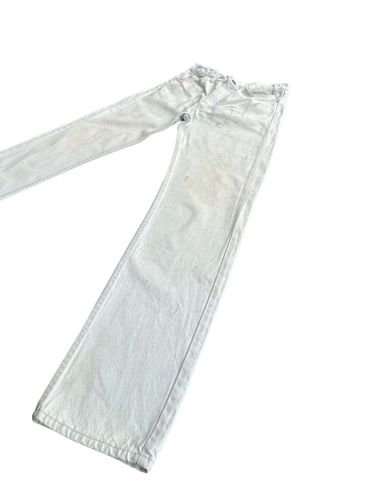 Levi's Vintage 1991 Levis 505 e Orange Tag Faded Denim Size US 32 / EU 48 - 2 Thumbnail