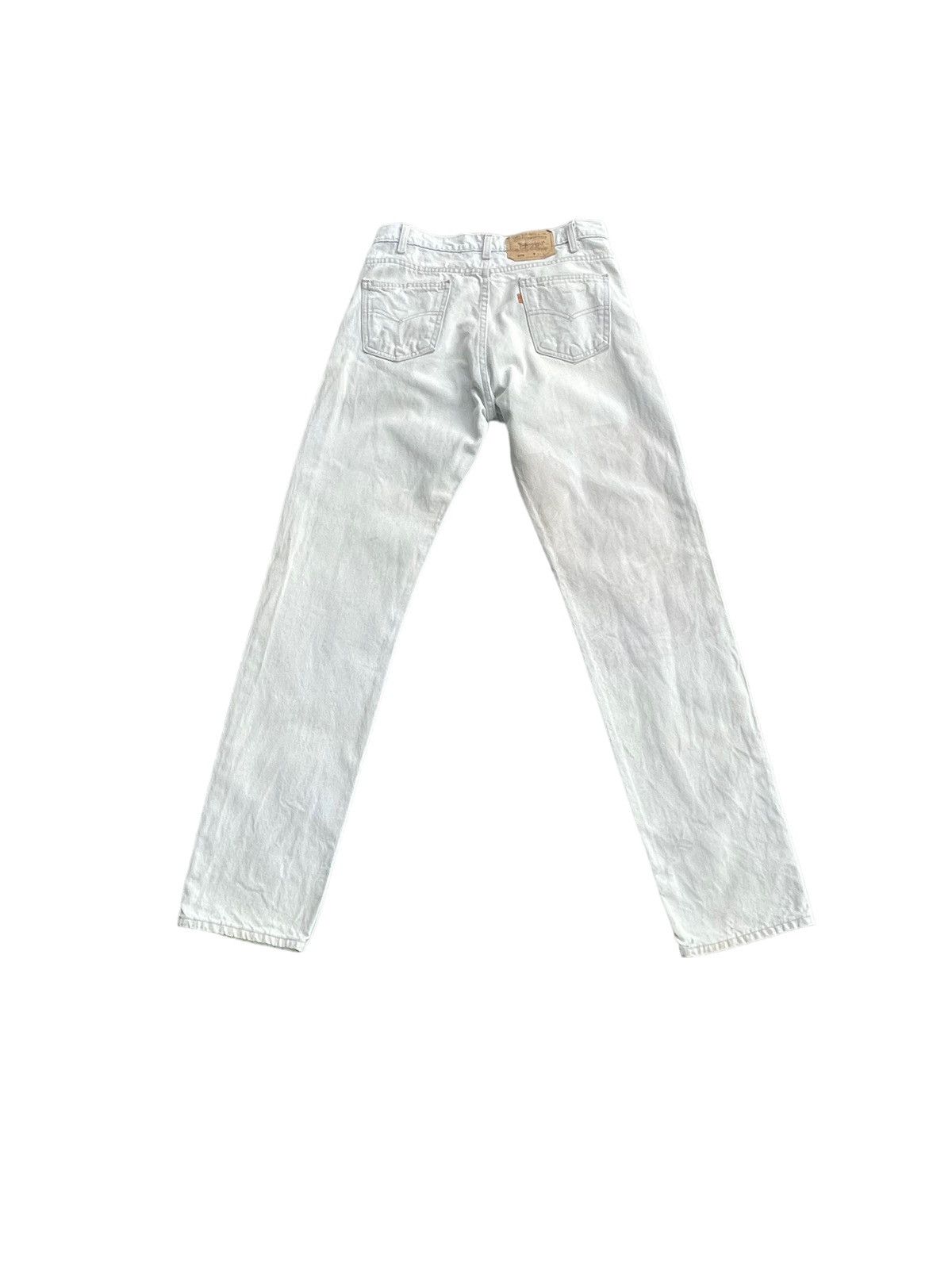 Levi's Vintage 1991 Levis 505 e Orange Tag Faded Denim Size US 32 / EU 48 - 8 Thumbnail