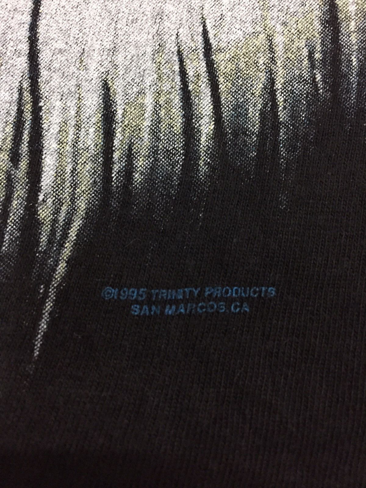 Vintage 🔥Last Drop🔥 RARe 1995 Trinity Products Overprinted Wolf Size US L / EU 52-54 / 3 - 3 Thumbnail