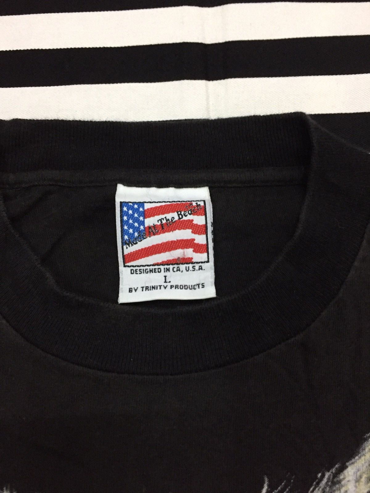 Vintage 🔥Last Drop🔥 RARe 1995 Trinity Products Overprinted Wolf Size US L / EU 52-54 / 3 - 4 Thumbnail