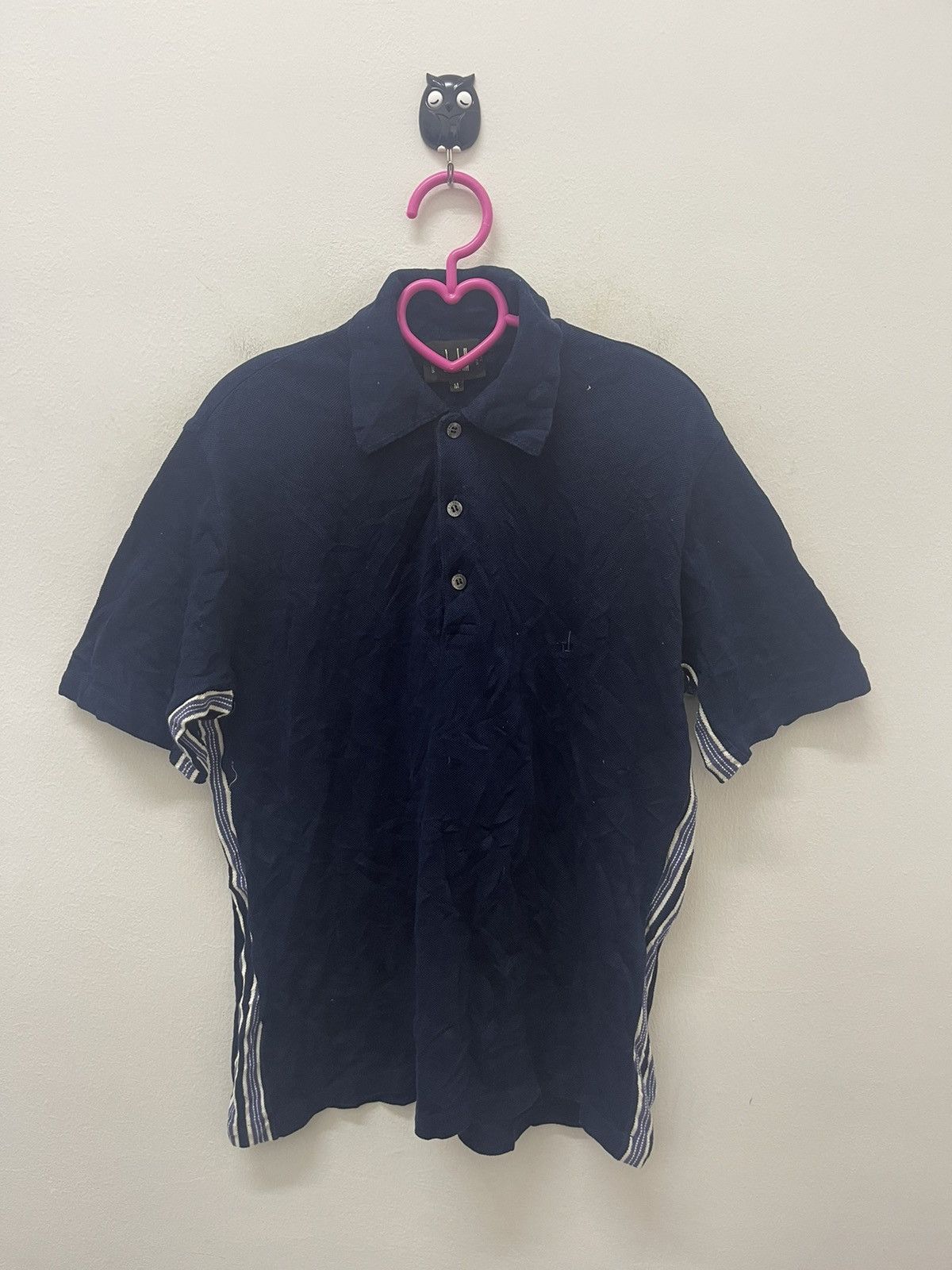 image of Vintage Alfred Dunhill Made In Italy in Blue Black, Men's (Size Medium)
