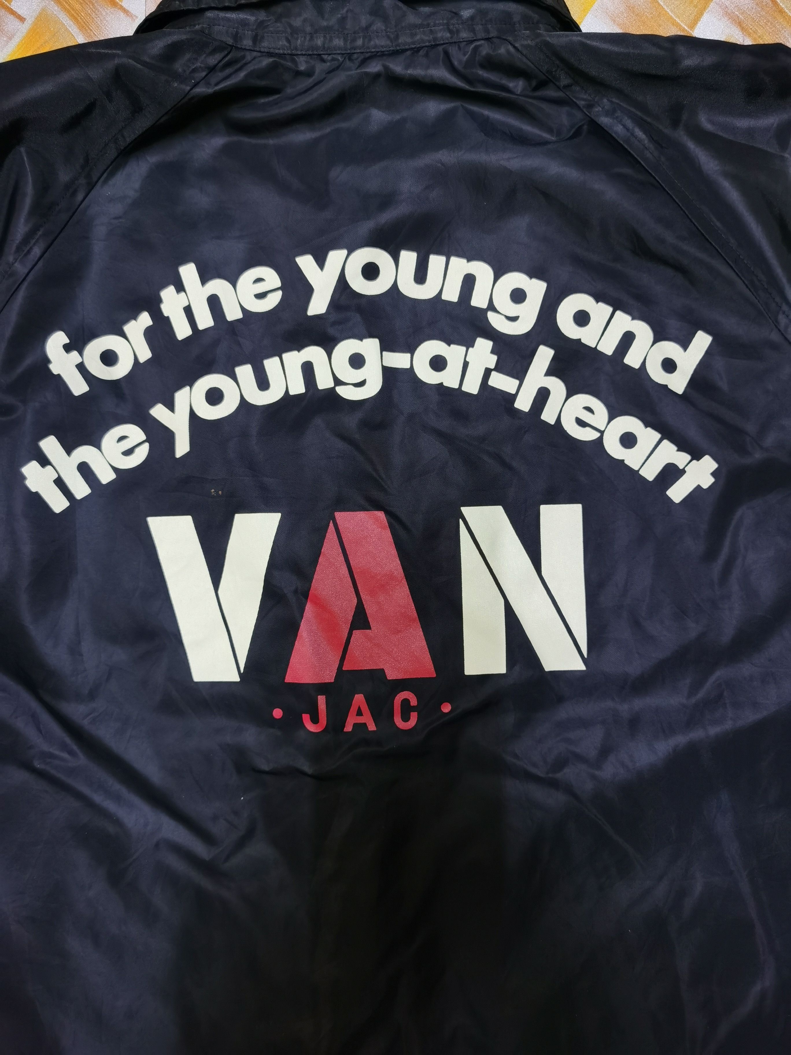 Japanese Brand × Van × Vintage Vintage Van J.A.C Coach Jacket Spellout Size US M / EU 48-50 / 2 - 2 Thumbnail