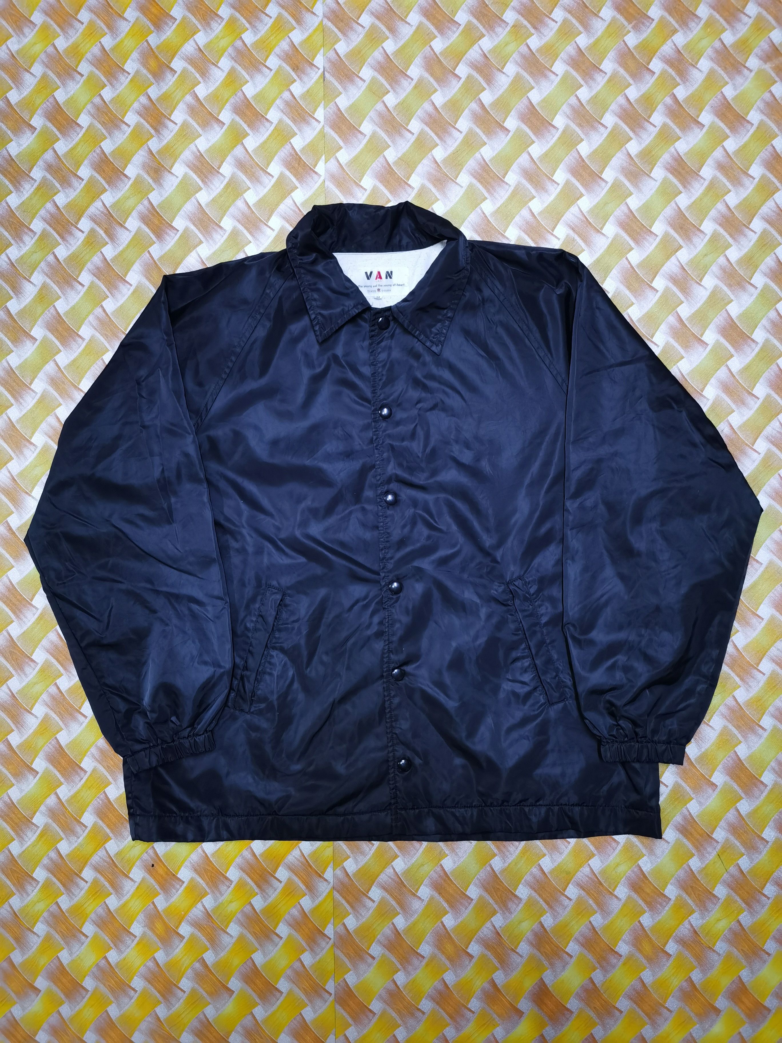 Japanese Brand × Van × Vintage Vintage Van J.A.C Coach Jacket Spellout Size US M / EU 48-50 / 2 - 3 Thumbnail