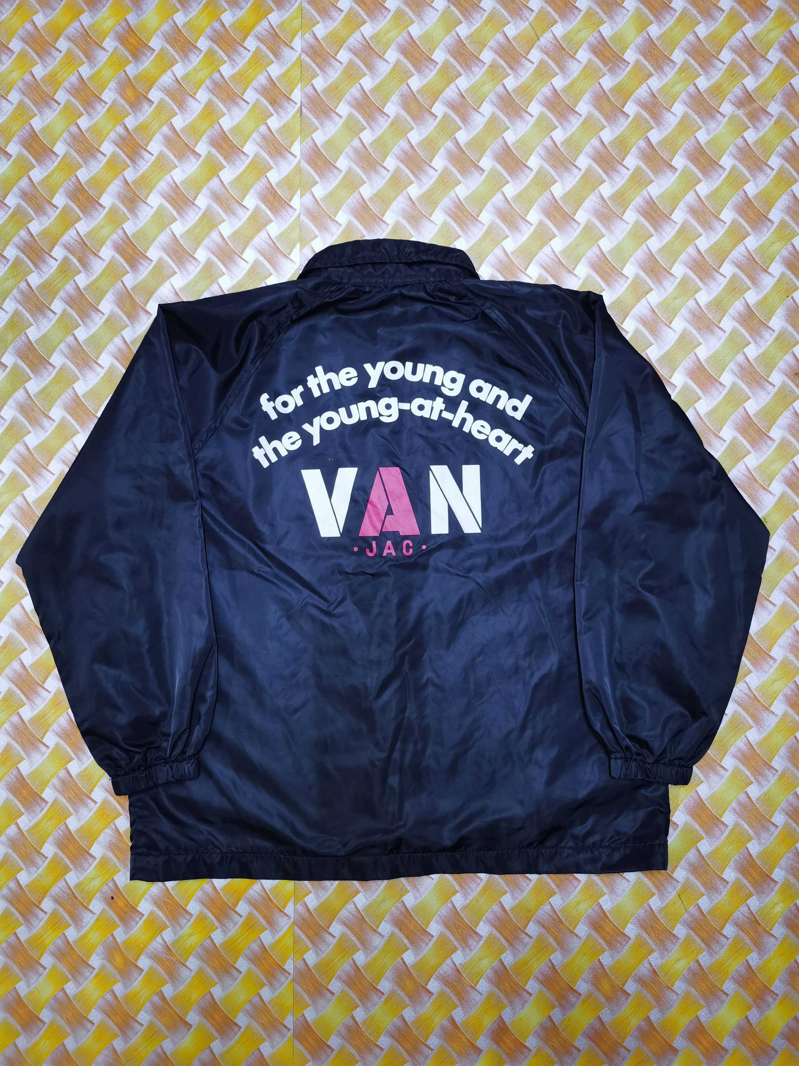 Japanese Brand × Van × Vintage Vintage Van J.A.C Coach Jacket Spellout Size US M / EU 48-50 / 2 - 1 Thumbnail