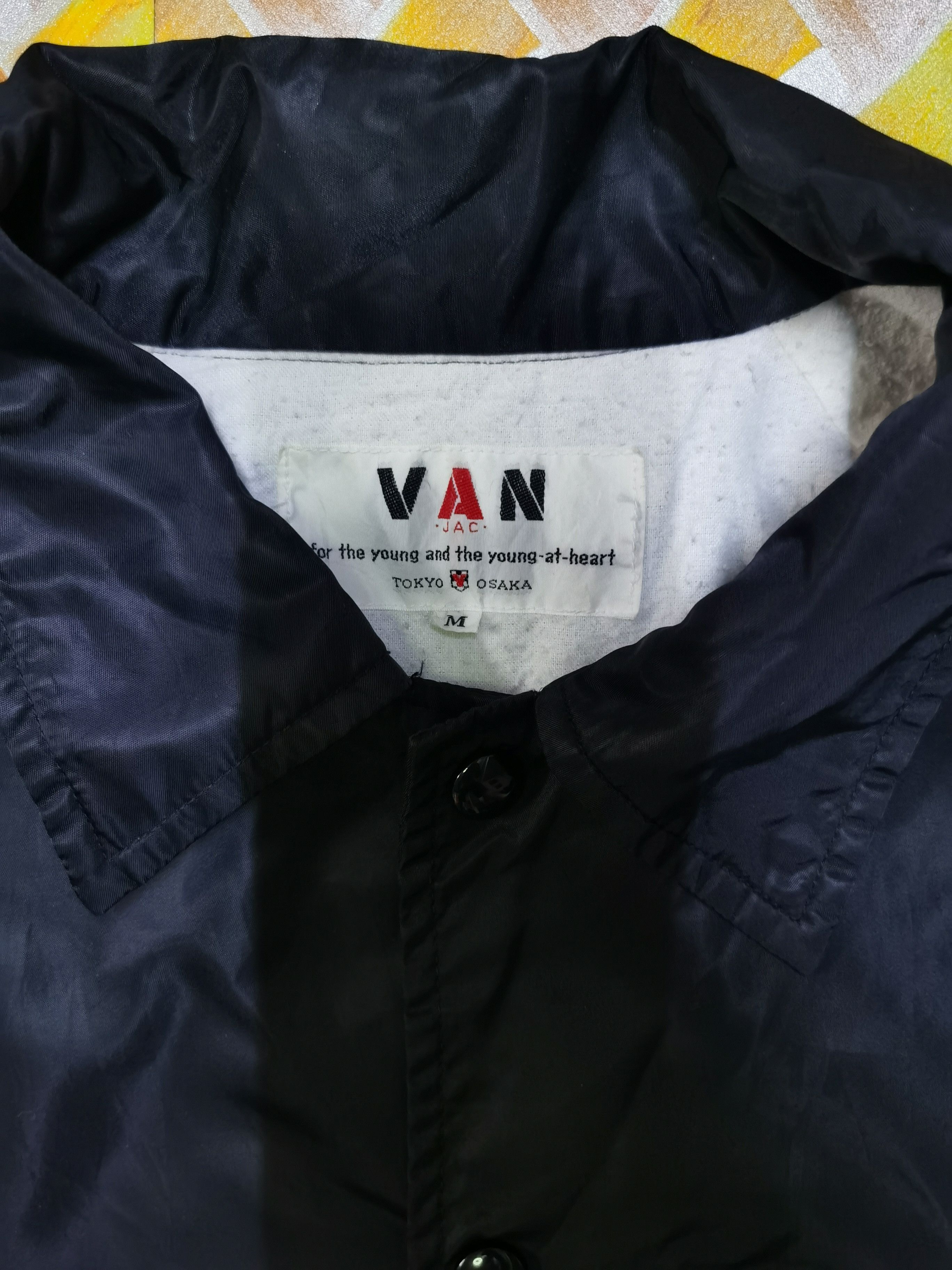 Japanese Brand × Van × Vintage Vintage Van J.A.C Coach Jacket Spellout Size US M / EU 48-50 / 2 - 4 Thumbnail