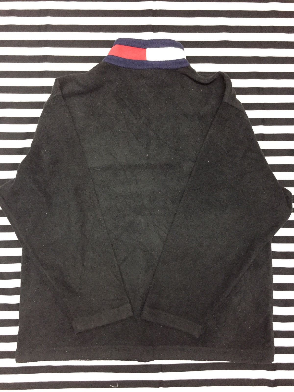 Tommy Hilfiger × Tommy Jeans Vintage Oversize Tommy Hilfiger Fleece Jacket Size US M / EU 48-50 / 2 - 6 Thumbnail